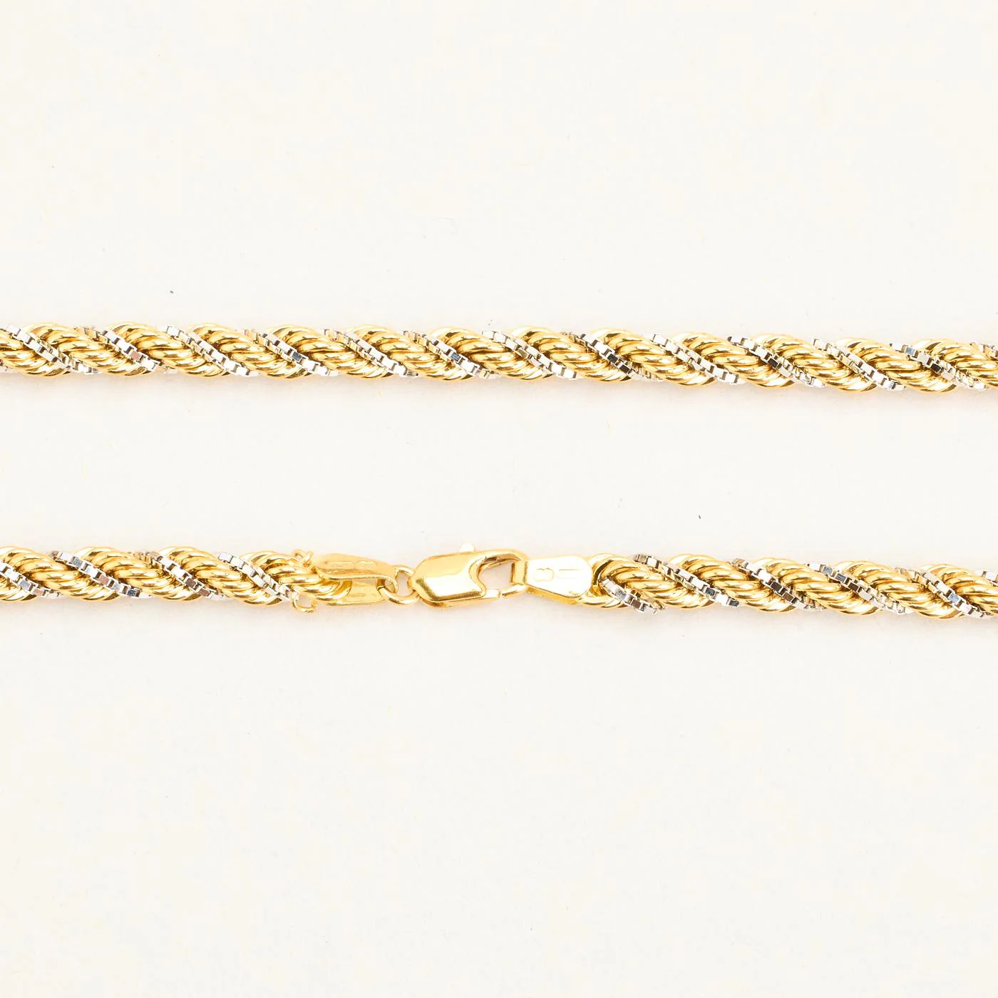 Cordell Halsband i 18K guld och vitt guld, 45.5 cm, 19.36 g - Image 3