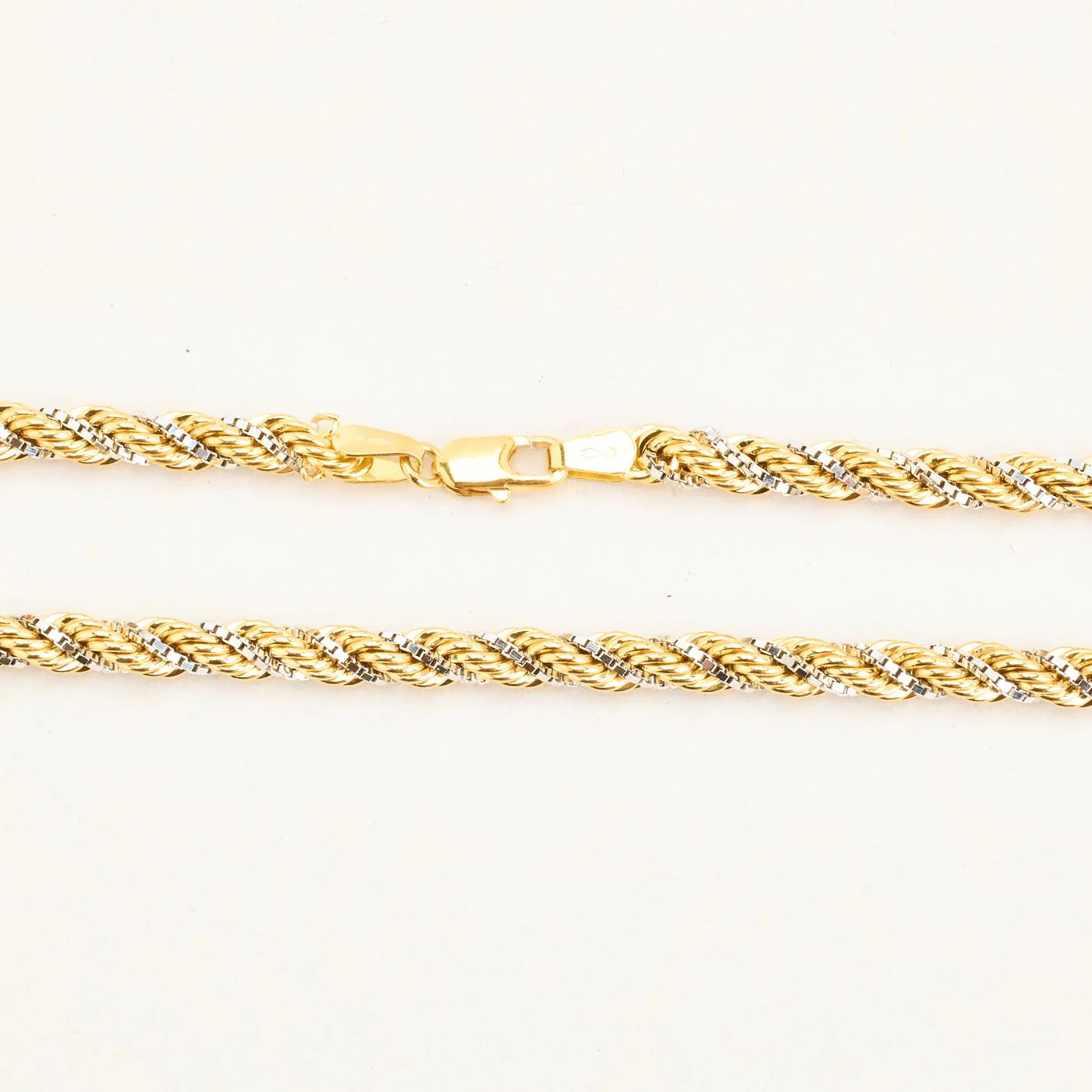 Cordell Halsband i 18K guld och vitt guld, 45.5 cm, 19.36 g - Image 4