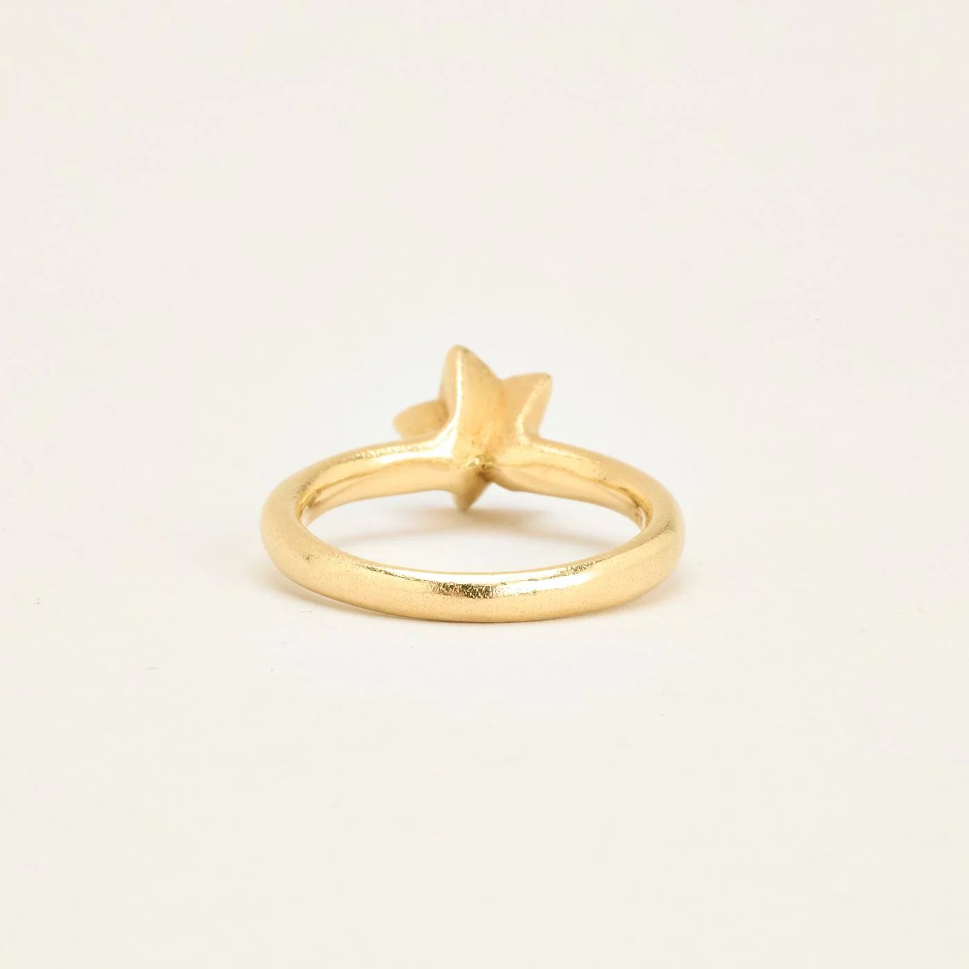 Illusion ring med diamant (0.13 ct) i 14K guld strl. 18.5 / strl. 58 - Image 4
