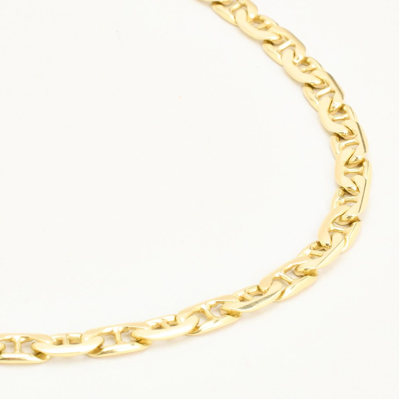 Marinerlänk Halsband i 14K guld, 56.5 cm, 34.66 g - Image 3