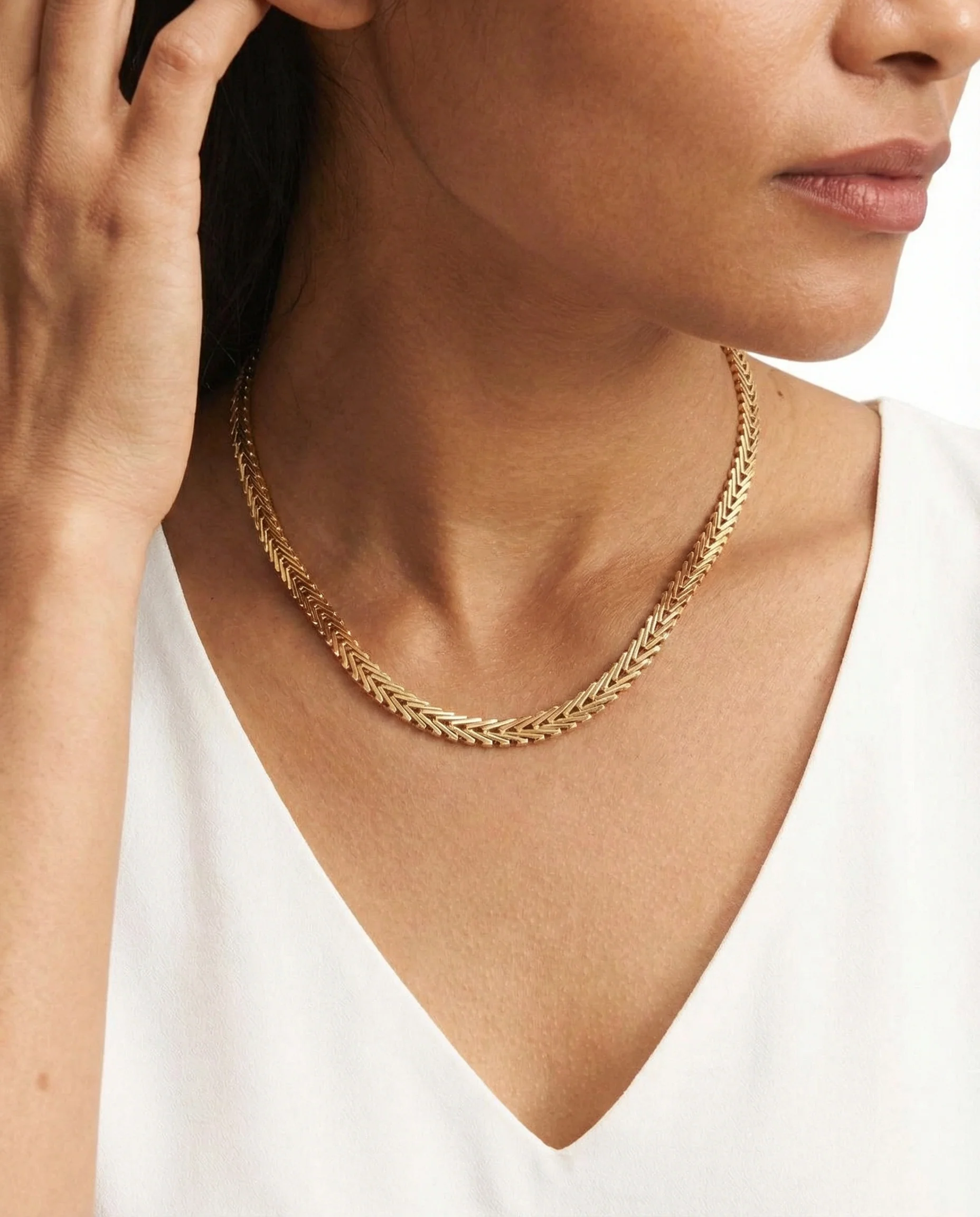 Geneve Halsband i 14K guld, 44 cm, 31.5 g