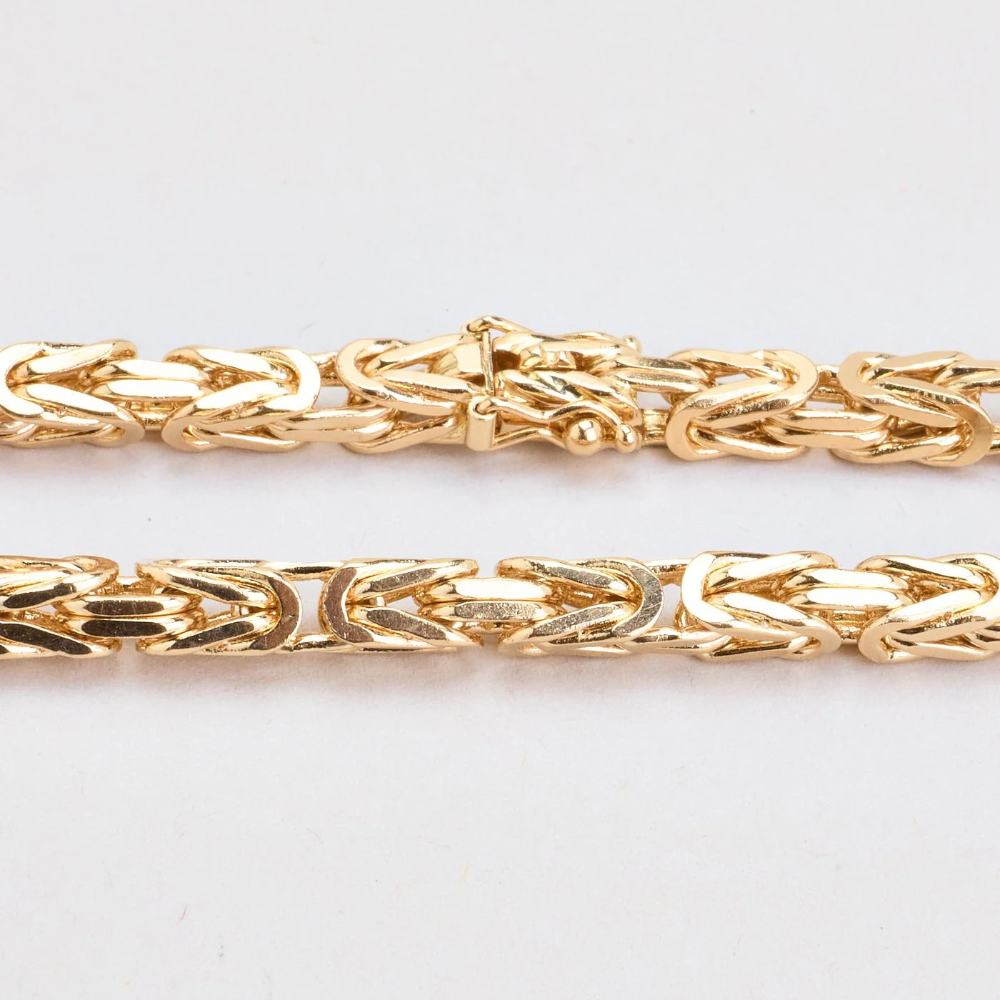 BNH Kejsarlänk Halsband i 14K guld, 46 cm, 48.67 g - Image 4