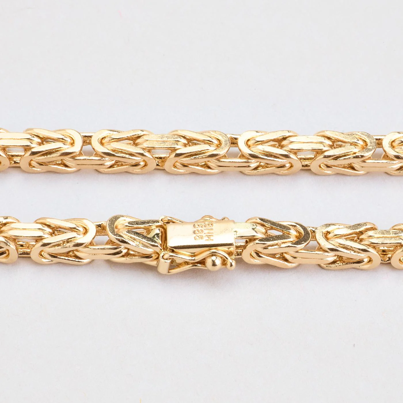 BNH Kejsarlänk Halsband i 14K guld, 46 cm, 48.67 g - Image 5