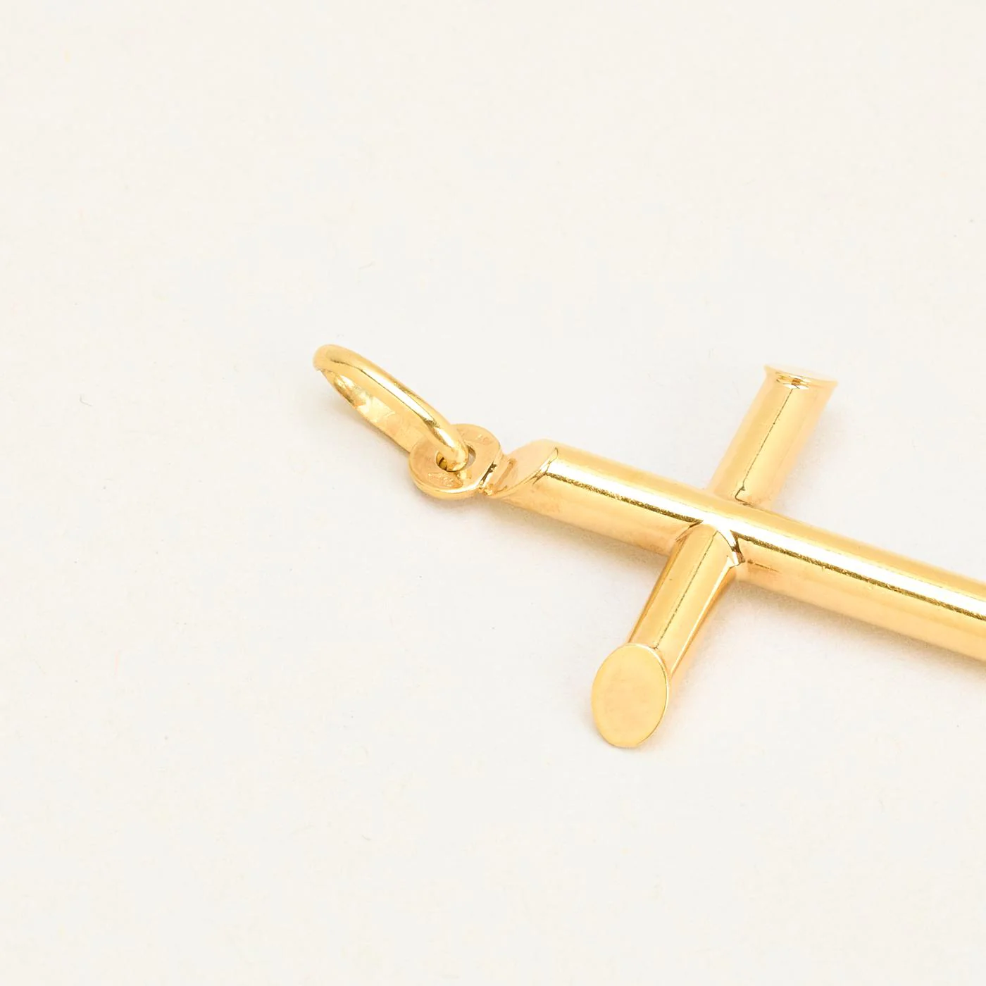 Kors i 14K guld, 4 cm, 1.4 g - Image 5