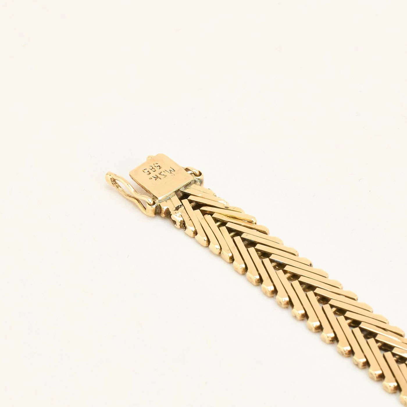 Armband i 14K guld, 19 cm, 18 g - Image 6