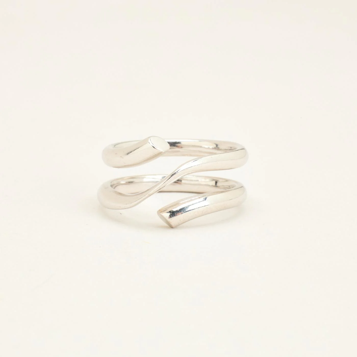 Georg Jensen Magic Crossoverring i 18K guld och vitt guld strl. 18.5 / strl. 58 - Image 6