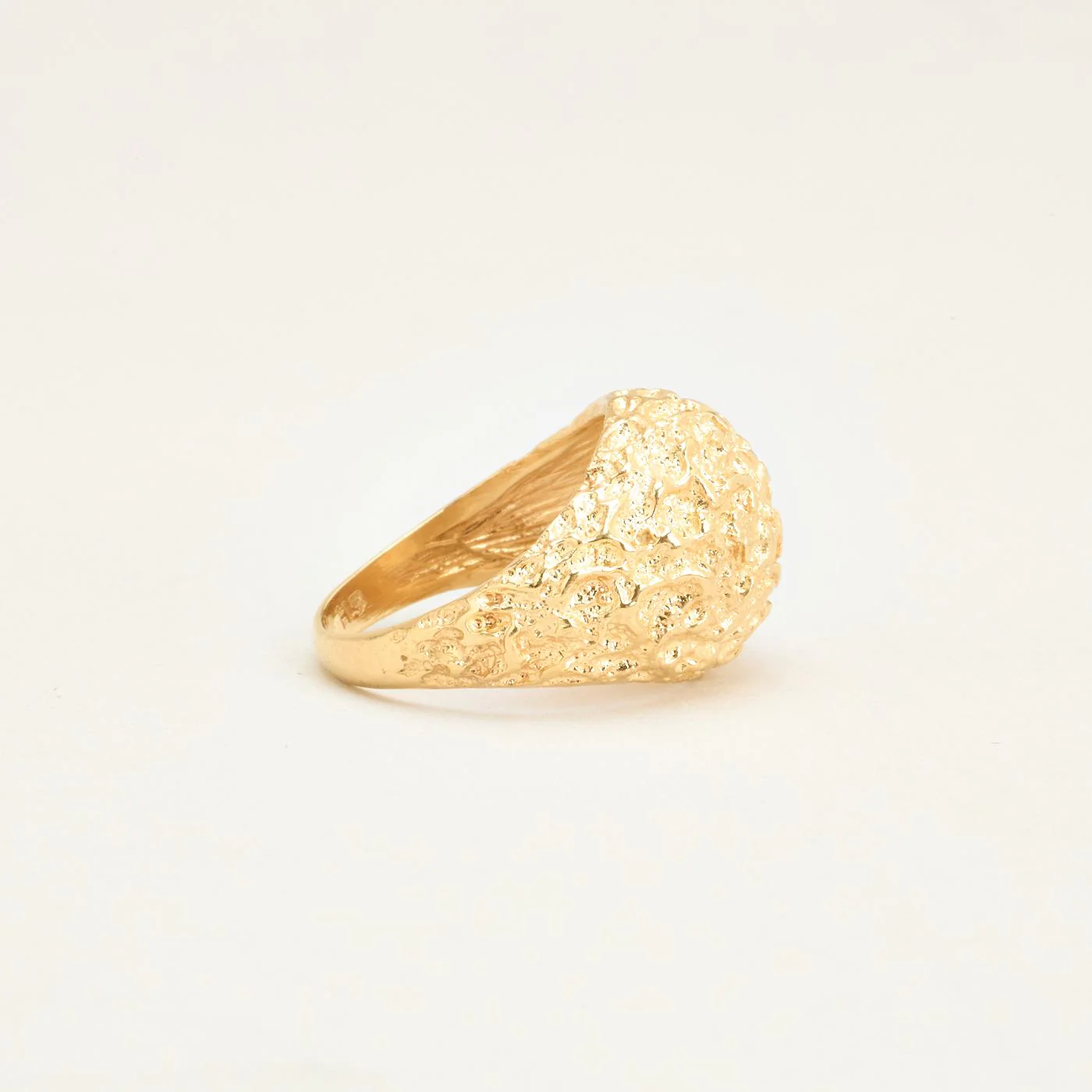 Gypsyring i 14K guld strl. 15.3 / strl. 48 - Image 3