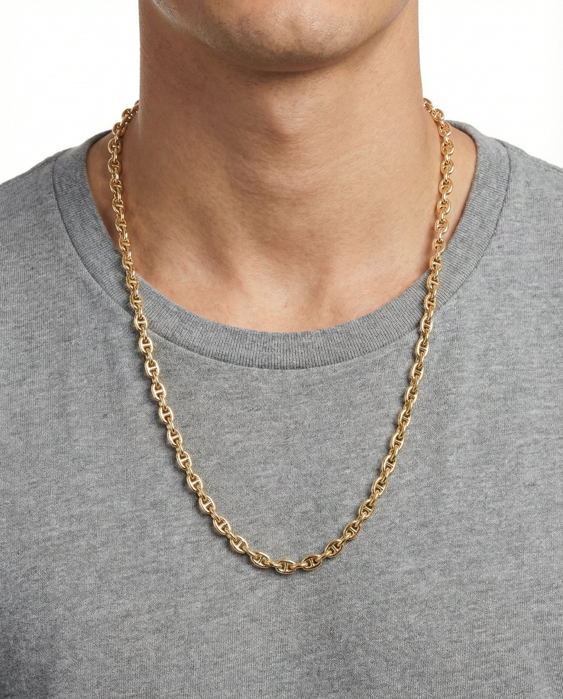Halsband i 14K guld, 61 cm, 74.4 g