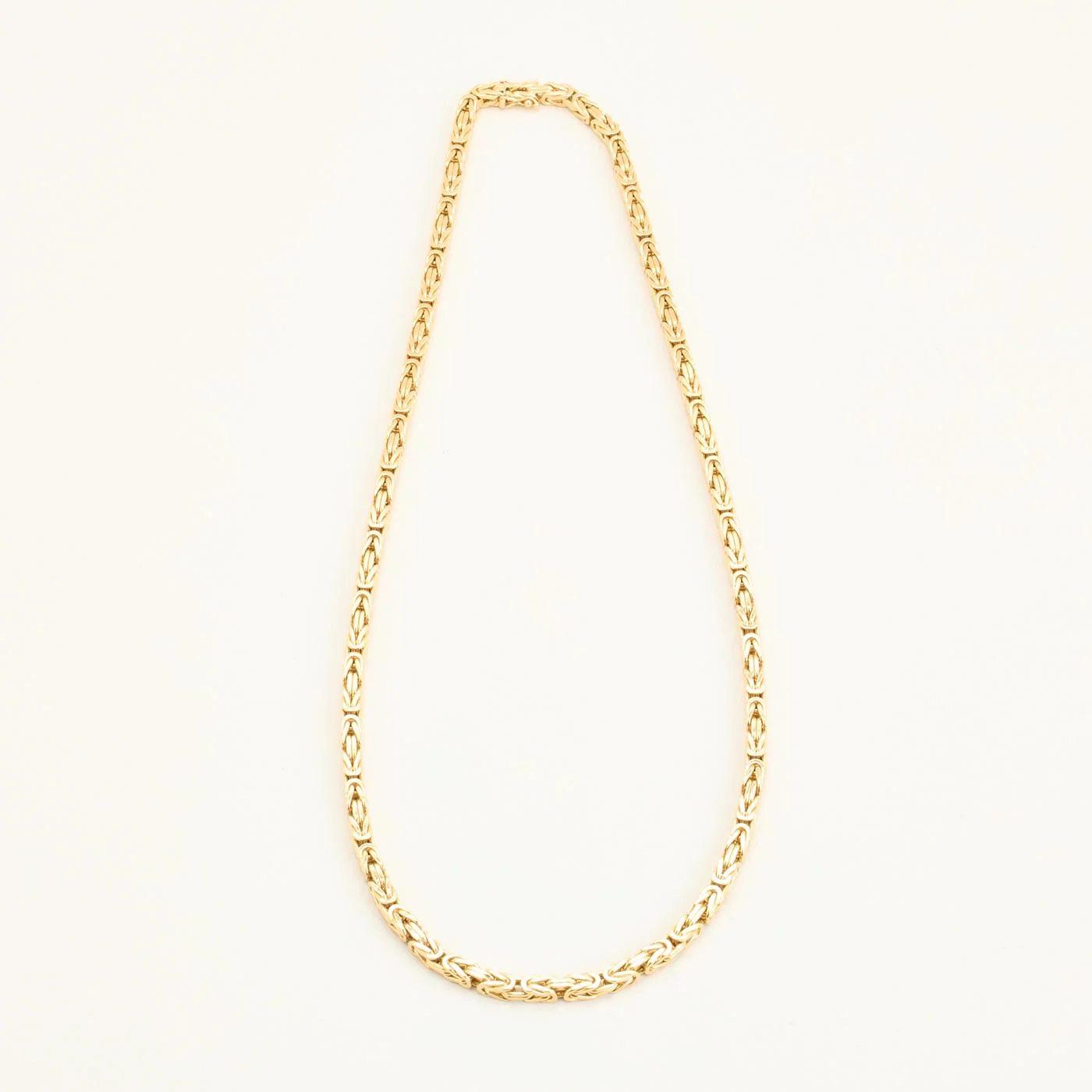 BNH Kejsarlänk Halsband i 14K guld, 56.5 cm, 65.7 g - Image 2