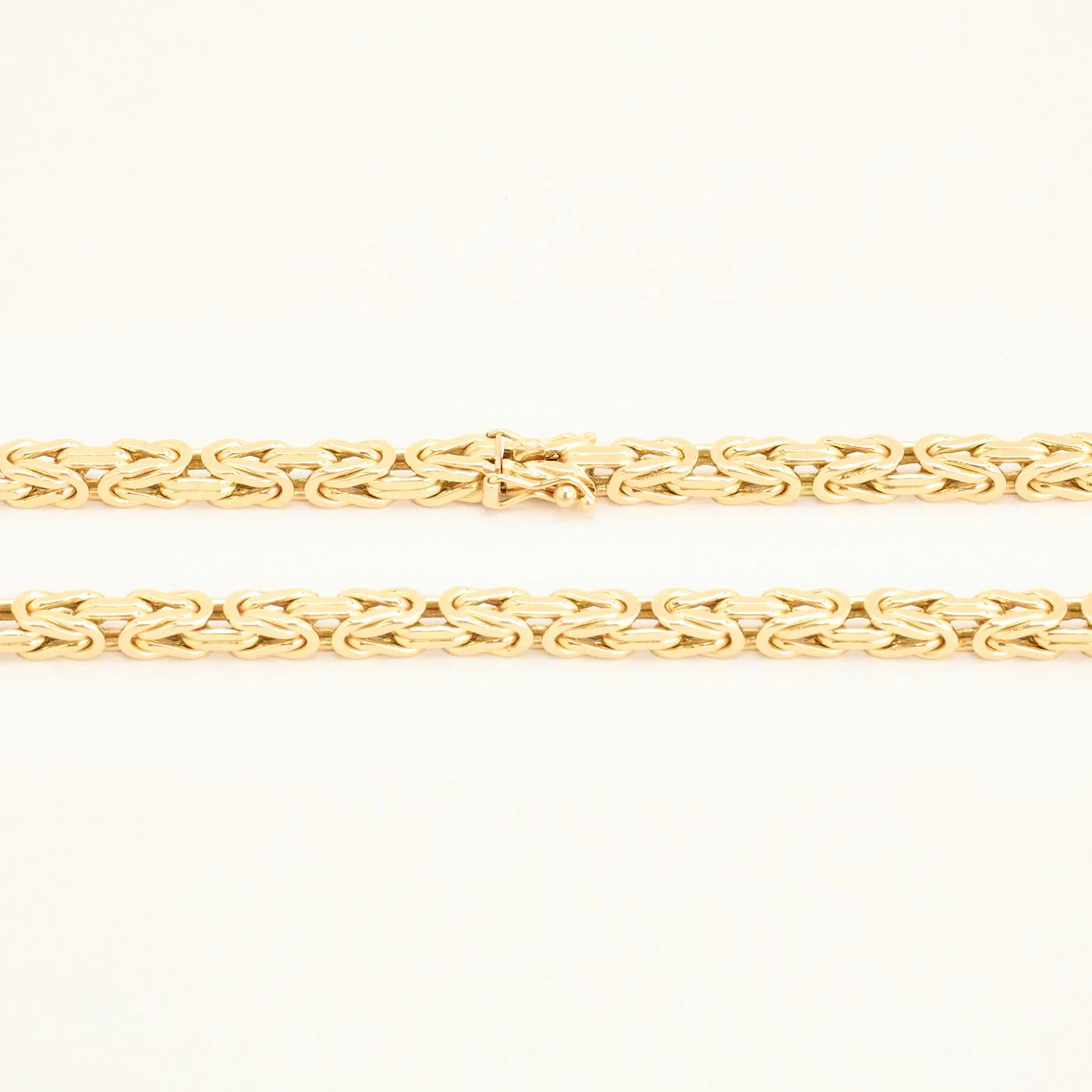 BNH Kejsarlänk Halsband i 14K guld, 56.5 cm, 65.7 g - Image 4