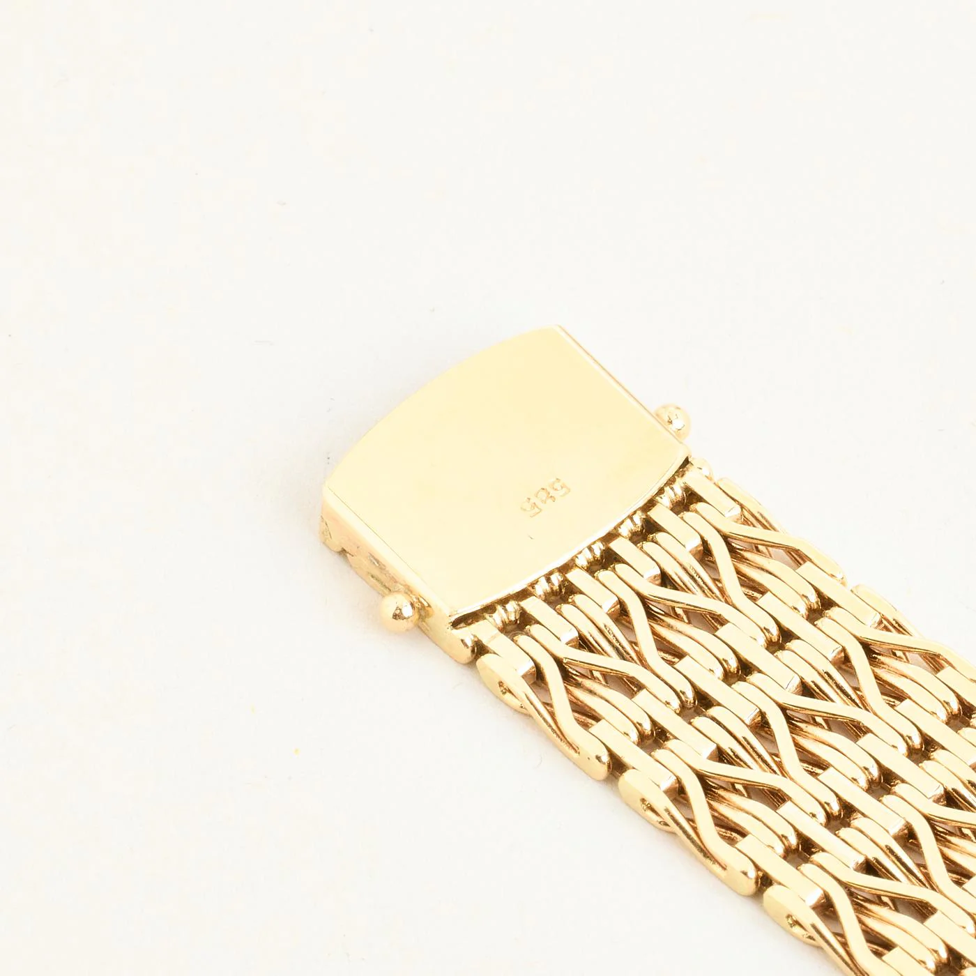 Y-länk Armband i 14K guld, 18.5 cm, 39.5 g - Image 5