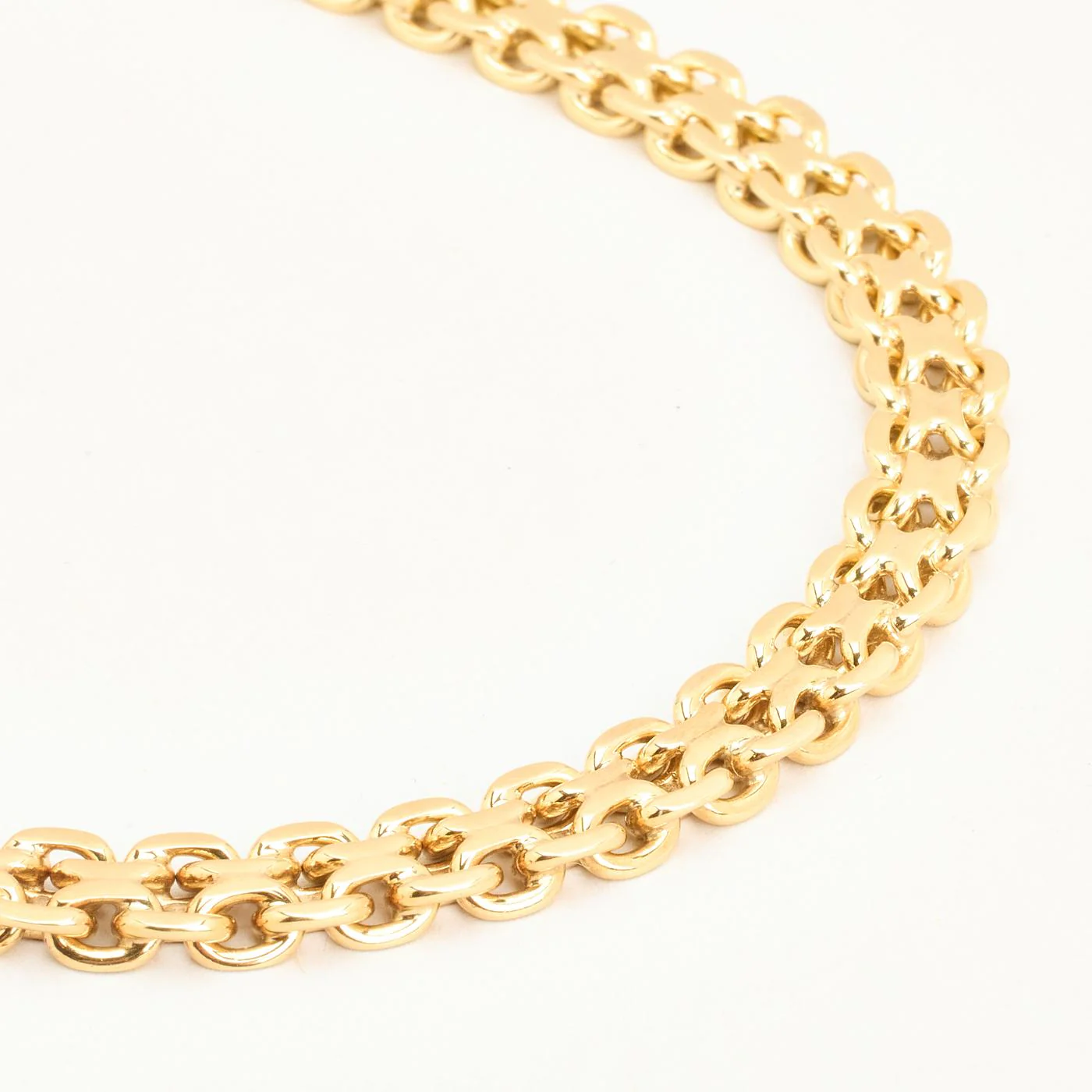X-länk Halsband i 14K guld, 42.5 cm, 67.18 g - Image 3