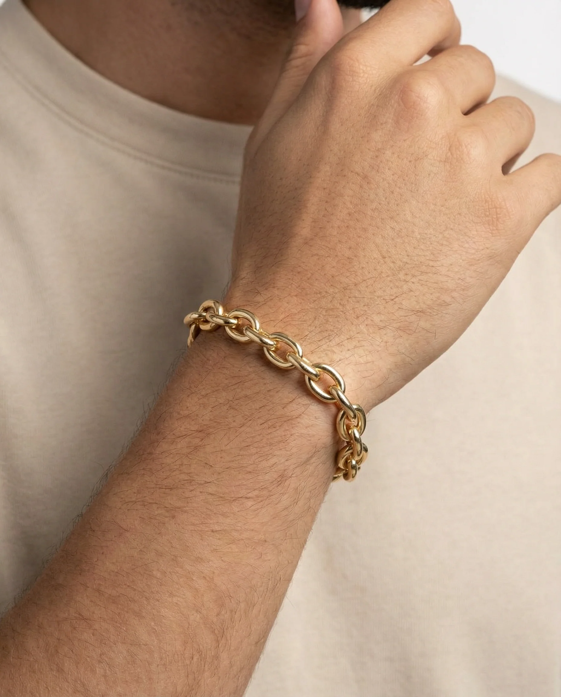 BNH Ankarkedja Armband i 14K guld, 20.5 cm, 68.6 g