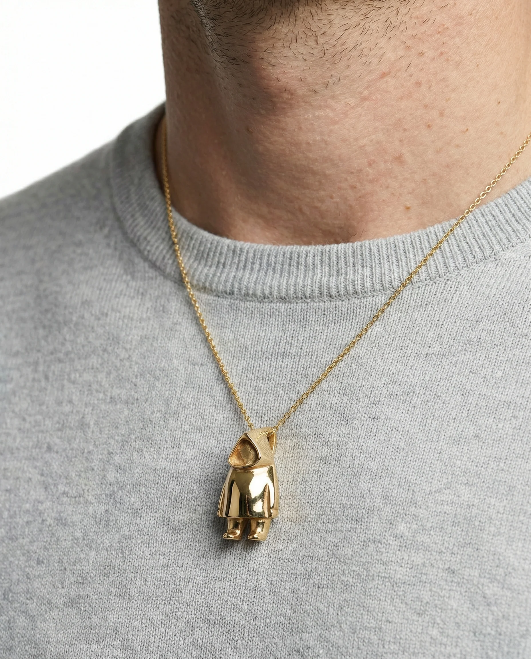 Tage Hansen Thulemanden Hänge i 14K guld, 3 cm, 15.01 g - Image 2