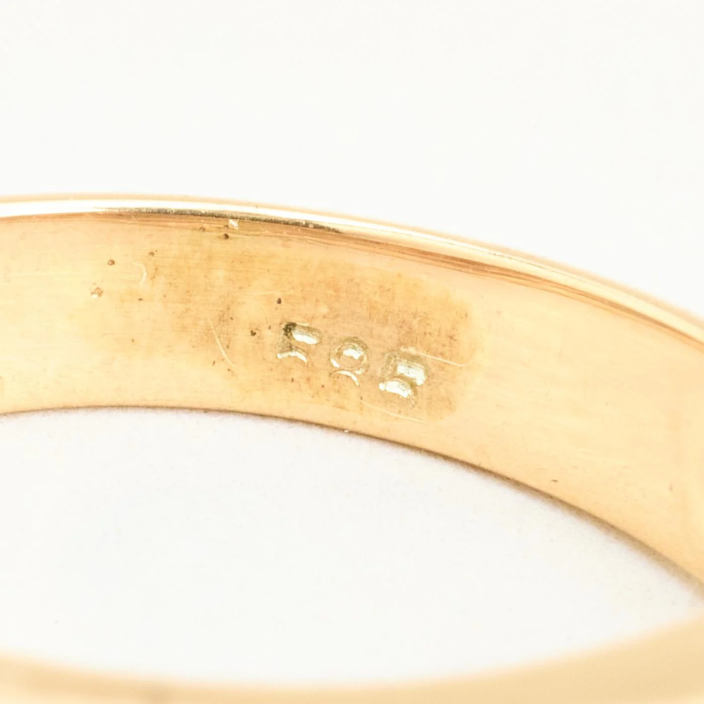 Gypsyring i 14K guld och vitt guld strl. 16.6 / strl. 52 - Image 6
