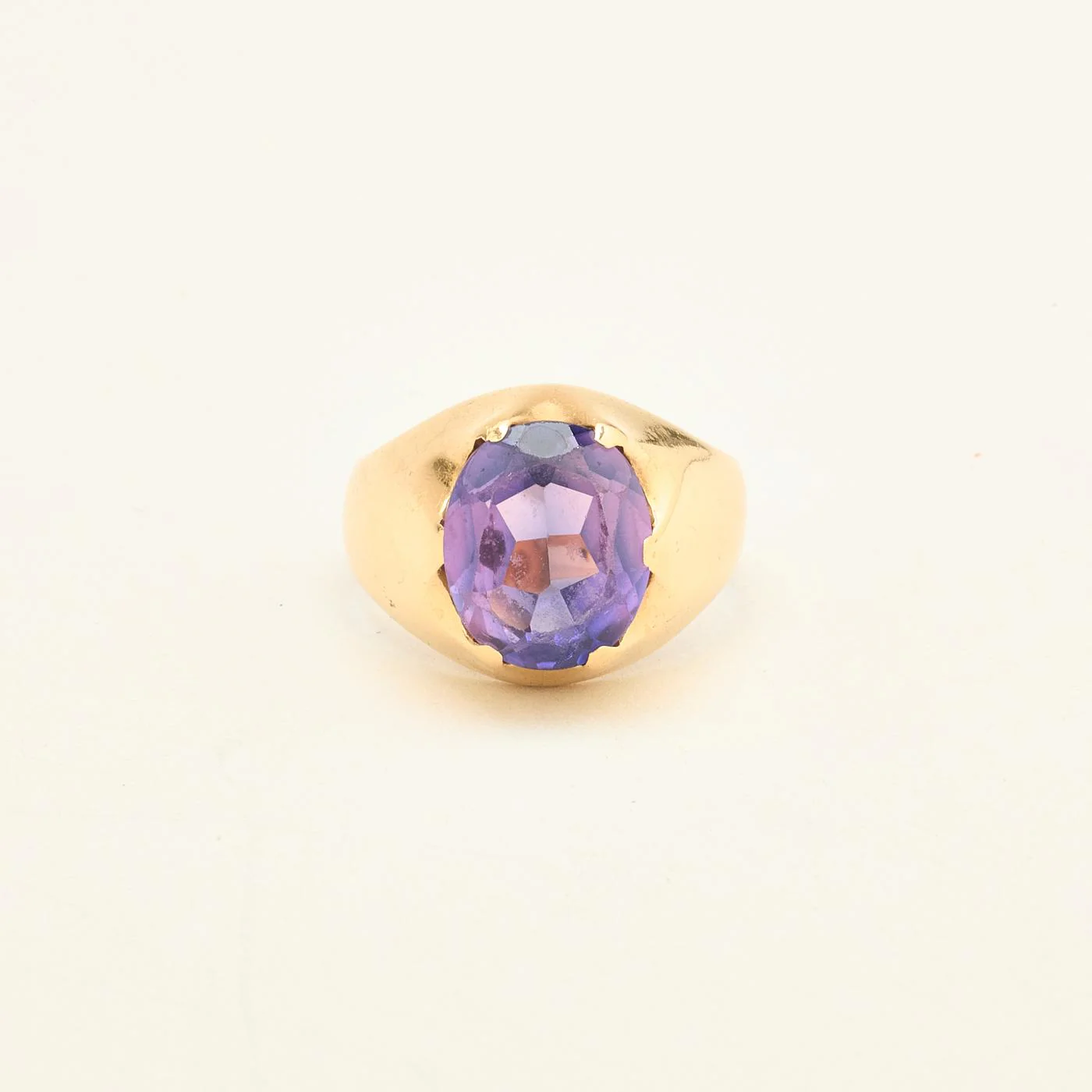 Signetring i 14K guld strl. 18.1 / strl. 57