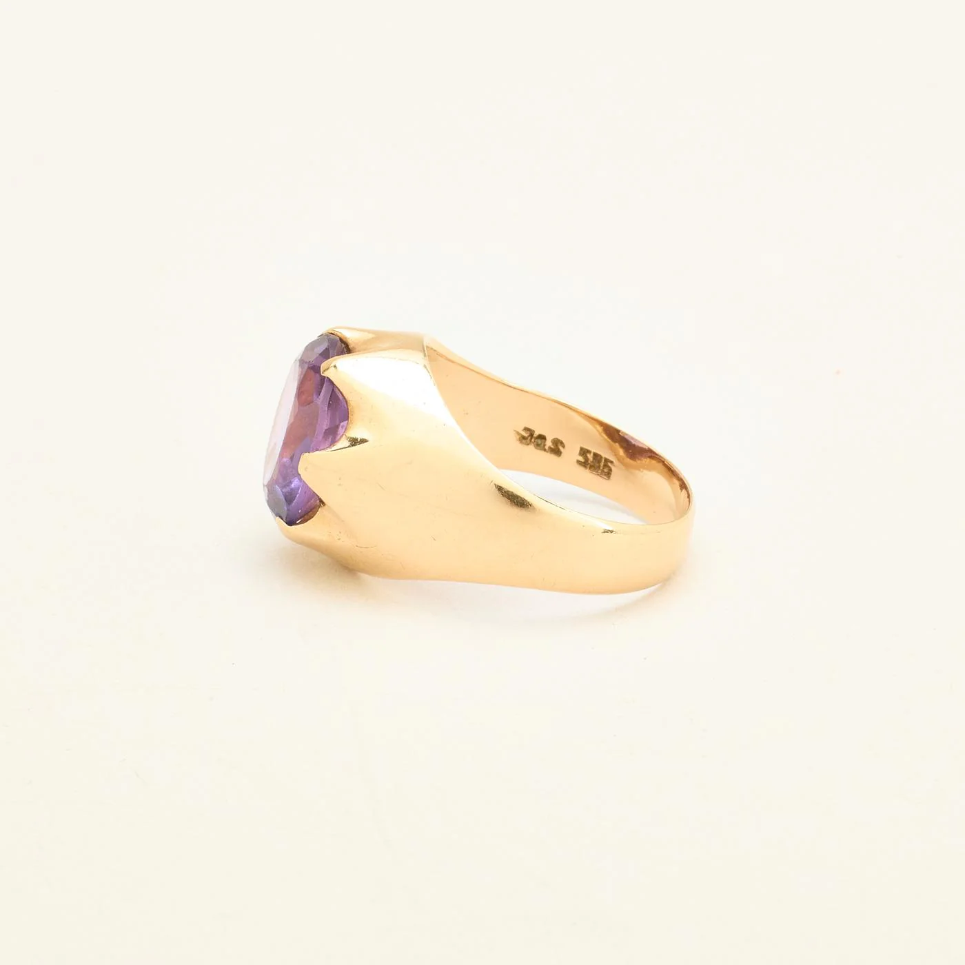 Signetring i 14K guld strl. 18.1 / strl. 57 - Image 5
