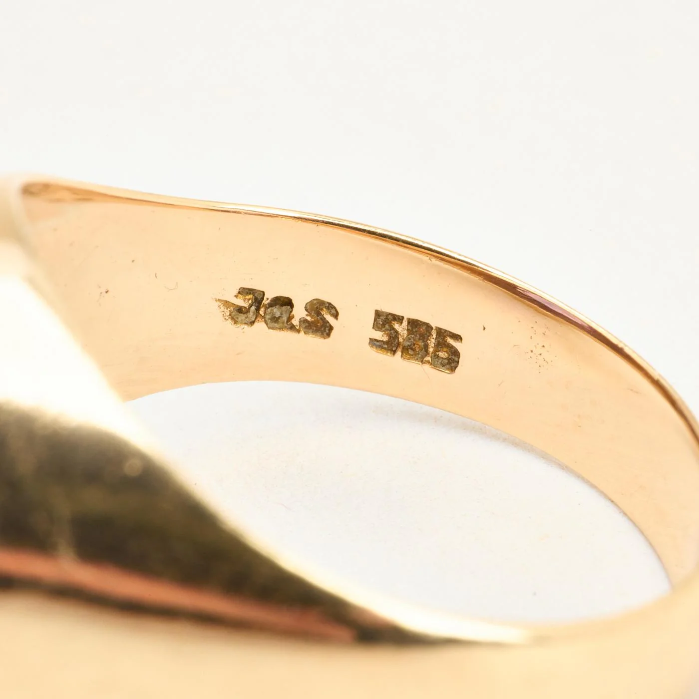 Signetring i 14K guld strl. 18.1 / strl. 57 - Image 6