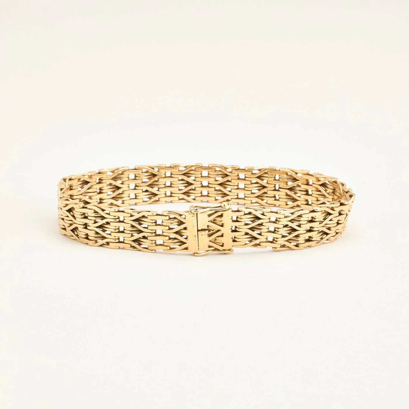 Y-länk Armband i 14K guld, 19 cm, 27.3 g - Image 4