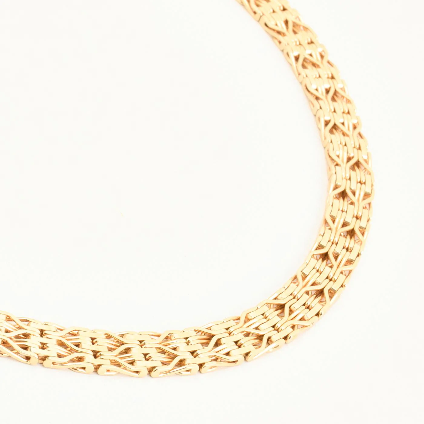 Y-länk Halsband i 14K guld, 40.5 cm, 40.09 g - Image 3