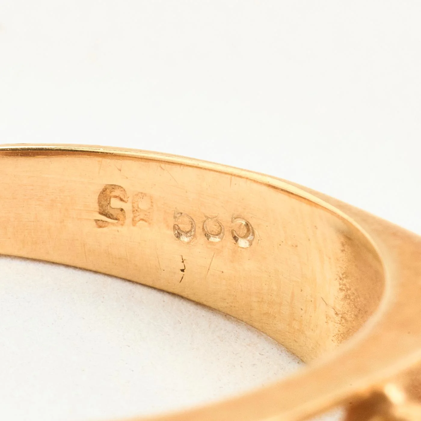 Pärlring i 14K guld med en pärla strl. 16.2 / strl. 51 - Image 6