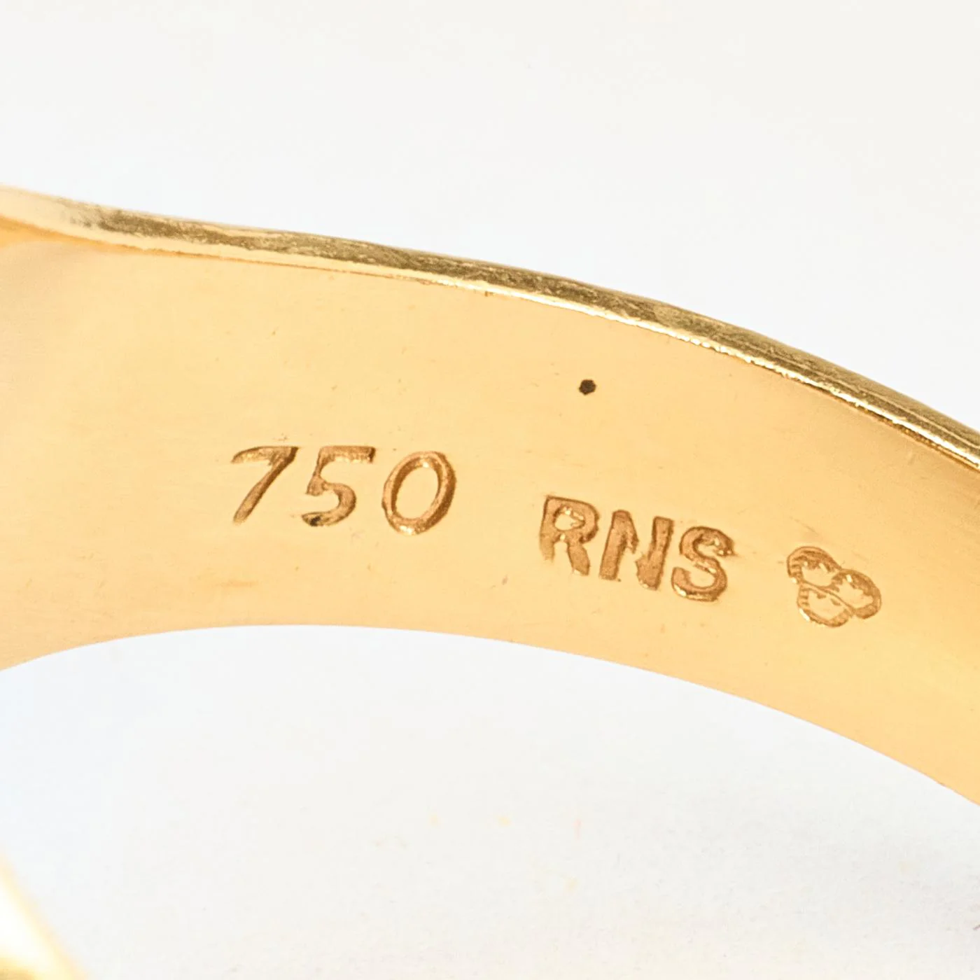 Organisk statementring i 18K guld strl. 16.9 / strl. 53 - Image 6