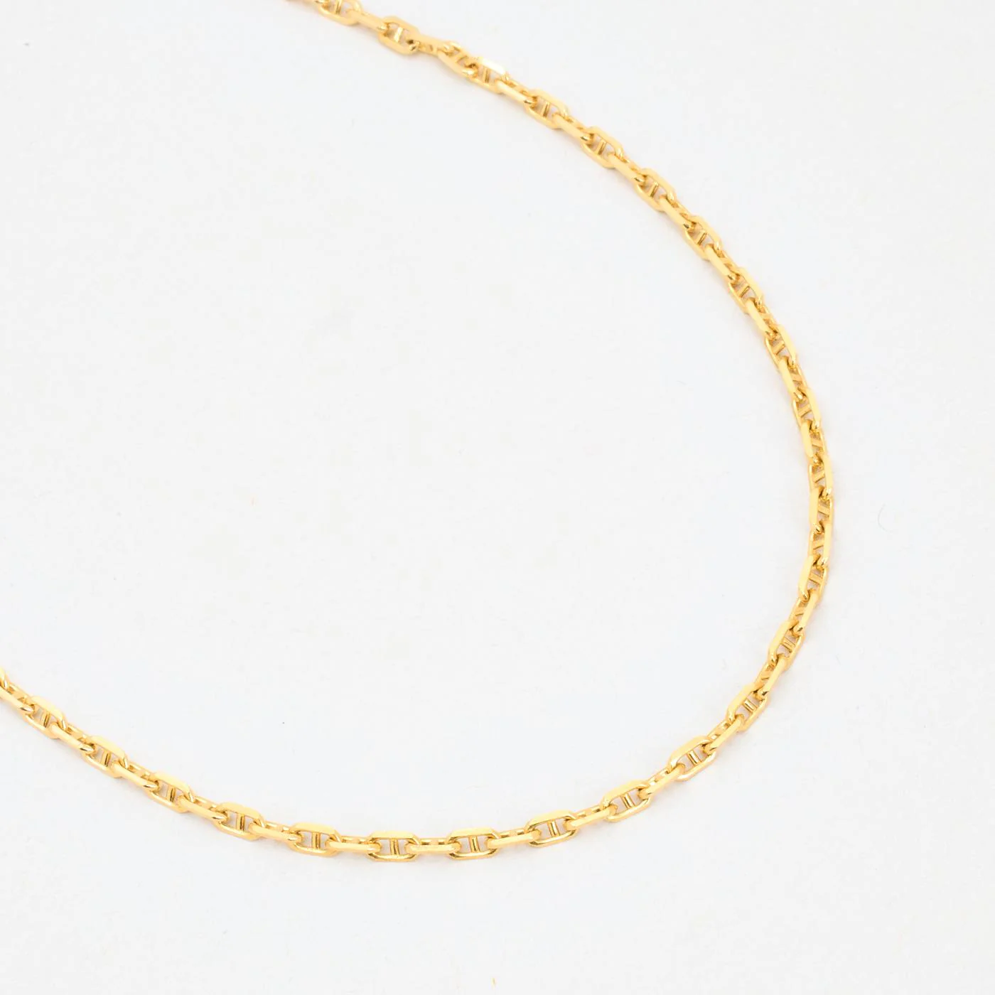 Marinerlänk Halsband i 14K guld, 38.5 cm, 4.3 g - Image 3