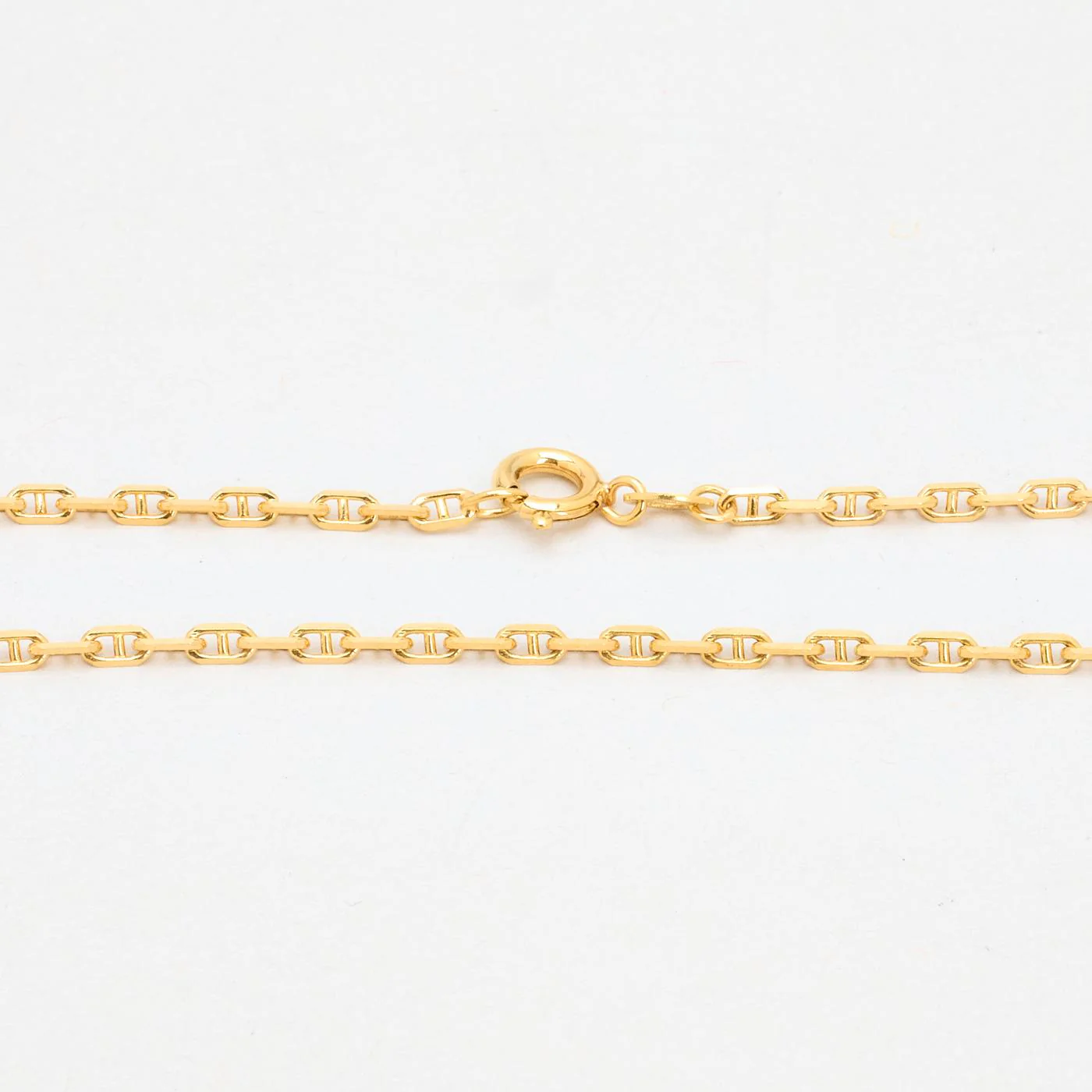 Marinerlänk Halsband i 14K guld, 38.5 cm, 4.3 g - Image 4