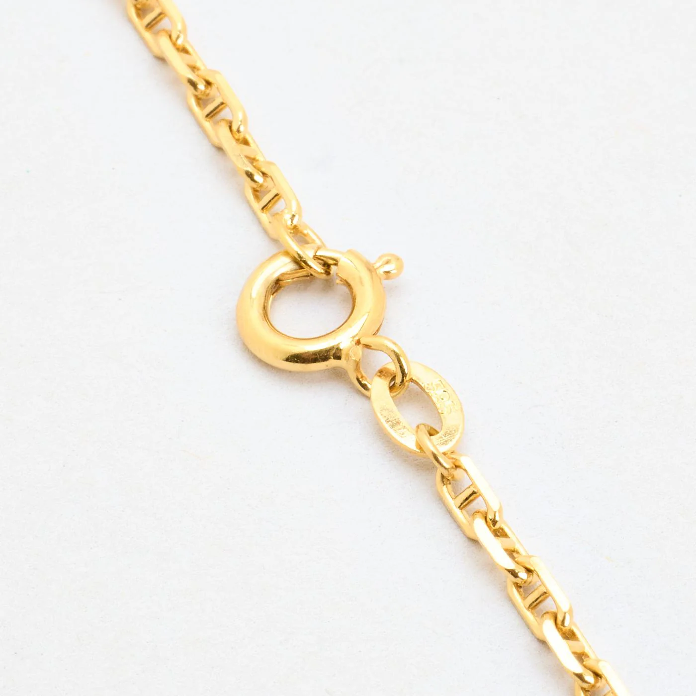 Marinerlänk Halsband i 14K guld, 38.5 cm, 4.3 g - Image 5