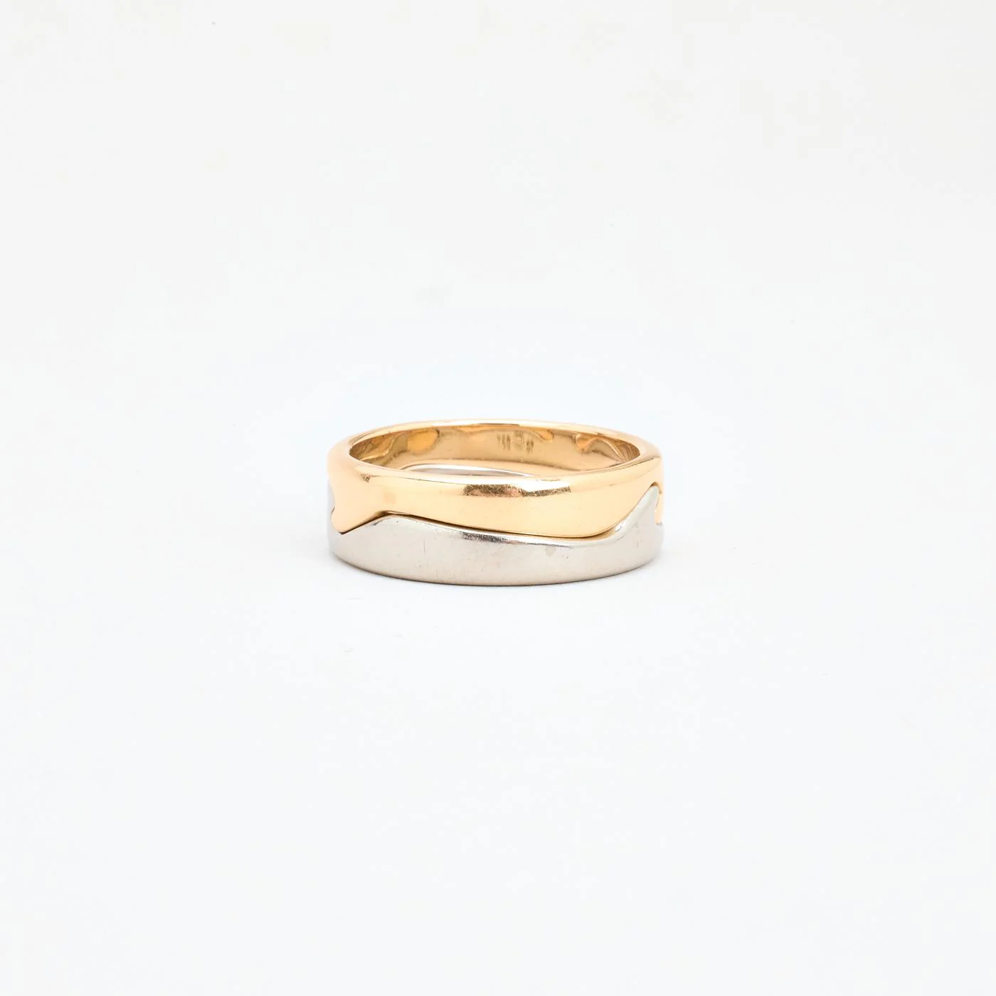 Georg Jensen Fusion band i 18K guld strl. 18.1 / strl. 57 - Image 3