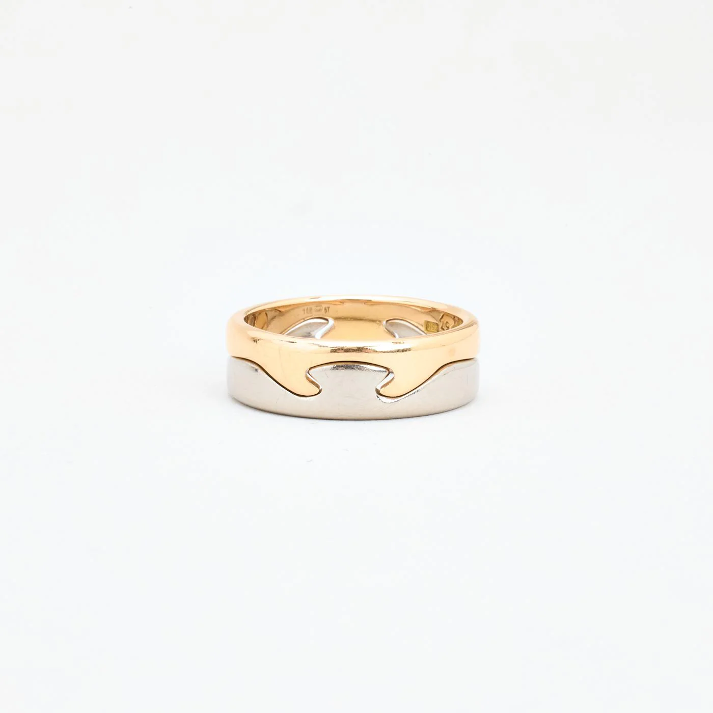 Georg Jensen Fusion band i 18K guld strl. 18.1 / strl. 57 - Image 4