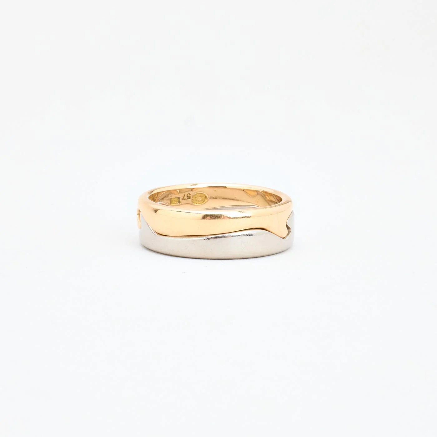 Georg Jensen Fusion band i 18K guld strl. 18.1 / strl. 57 - Image 5