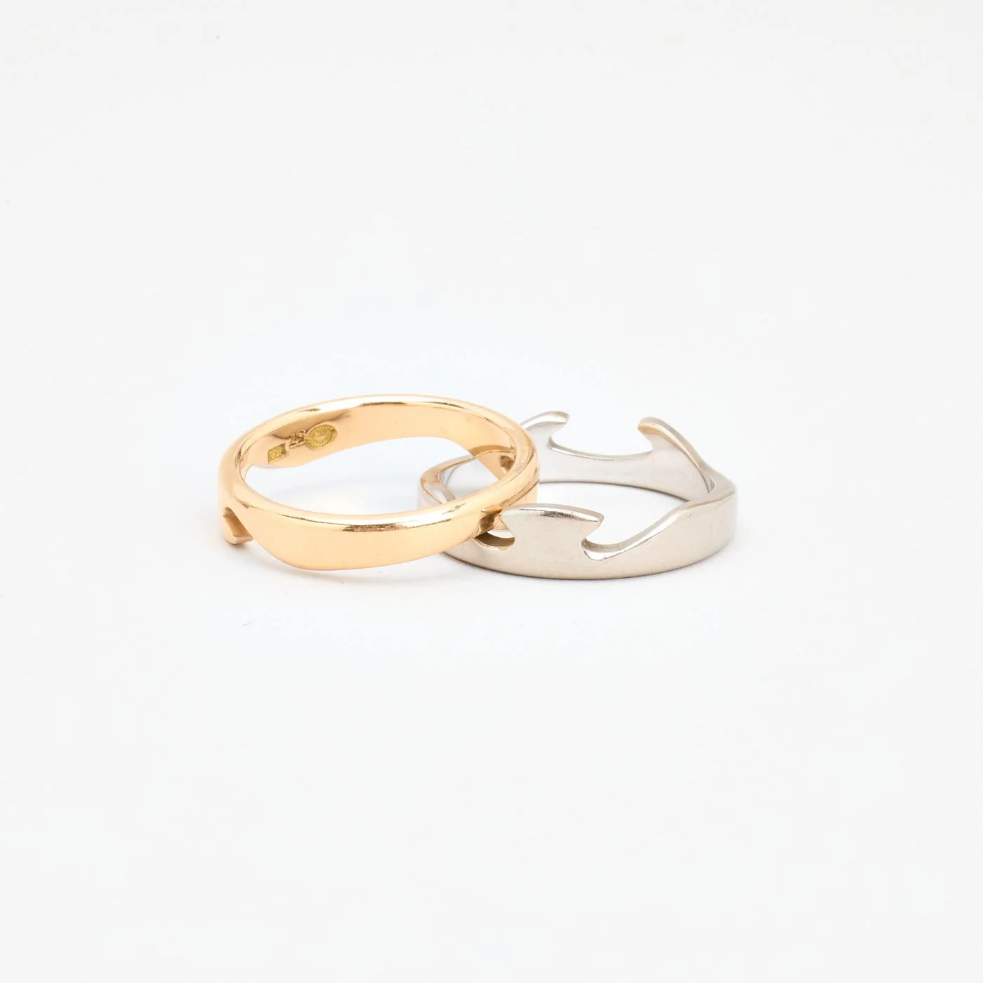 Georg Jensen Fusion band i 18K guld strl. 18.1 / strl. 57 - Image 6