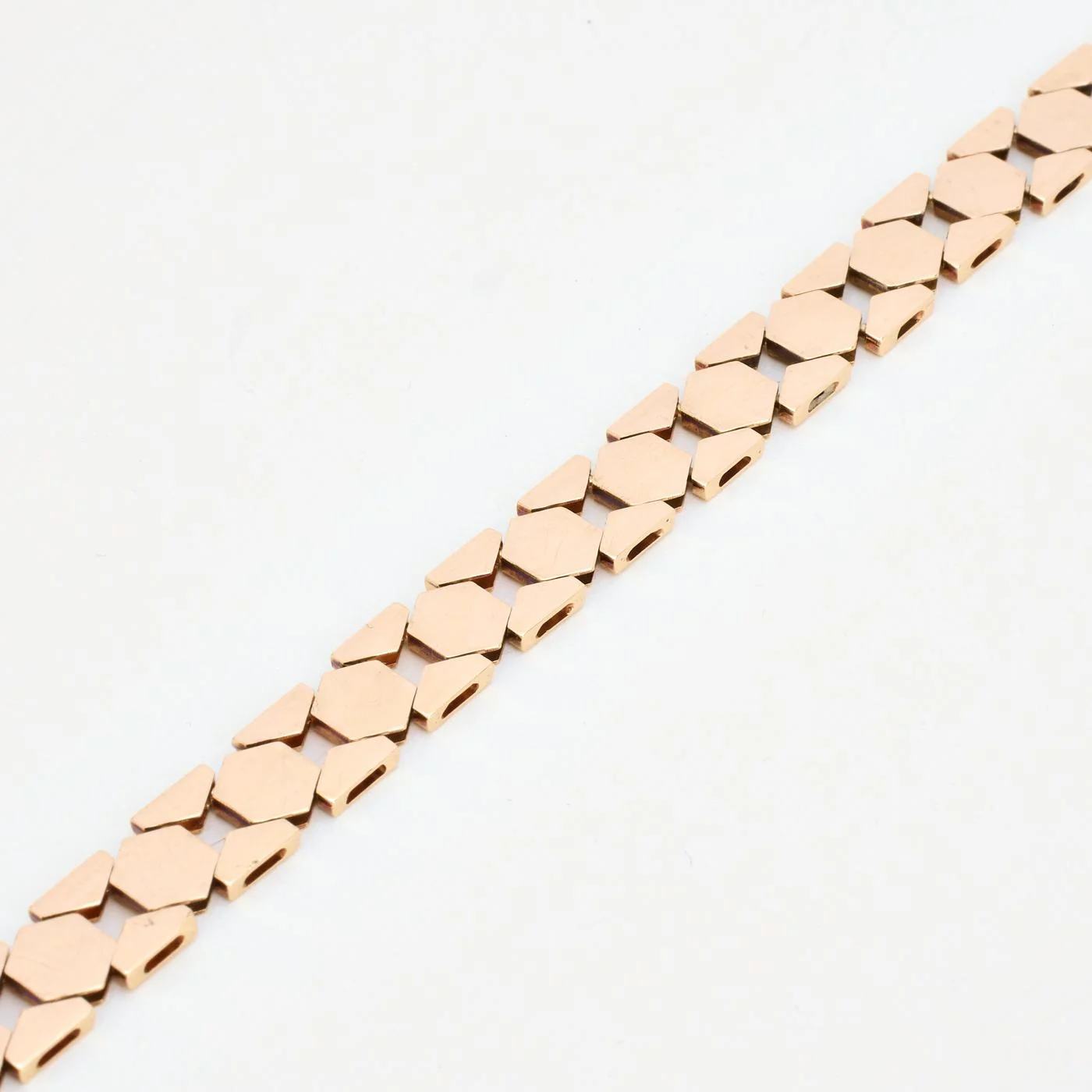 Bicelle Armband i 14K guld, 19 cm, 17.58 g - Image 4