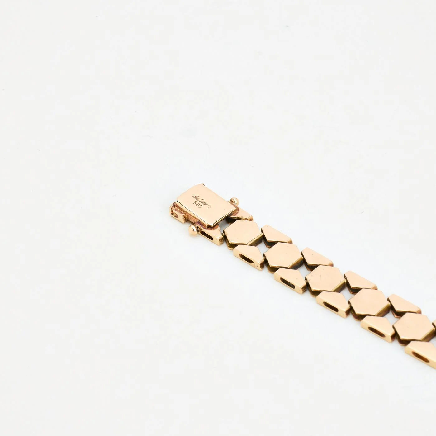 Bicelle Armband i 14K guld, 19 cm, 17.58 g - Image 6