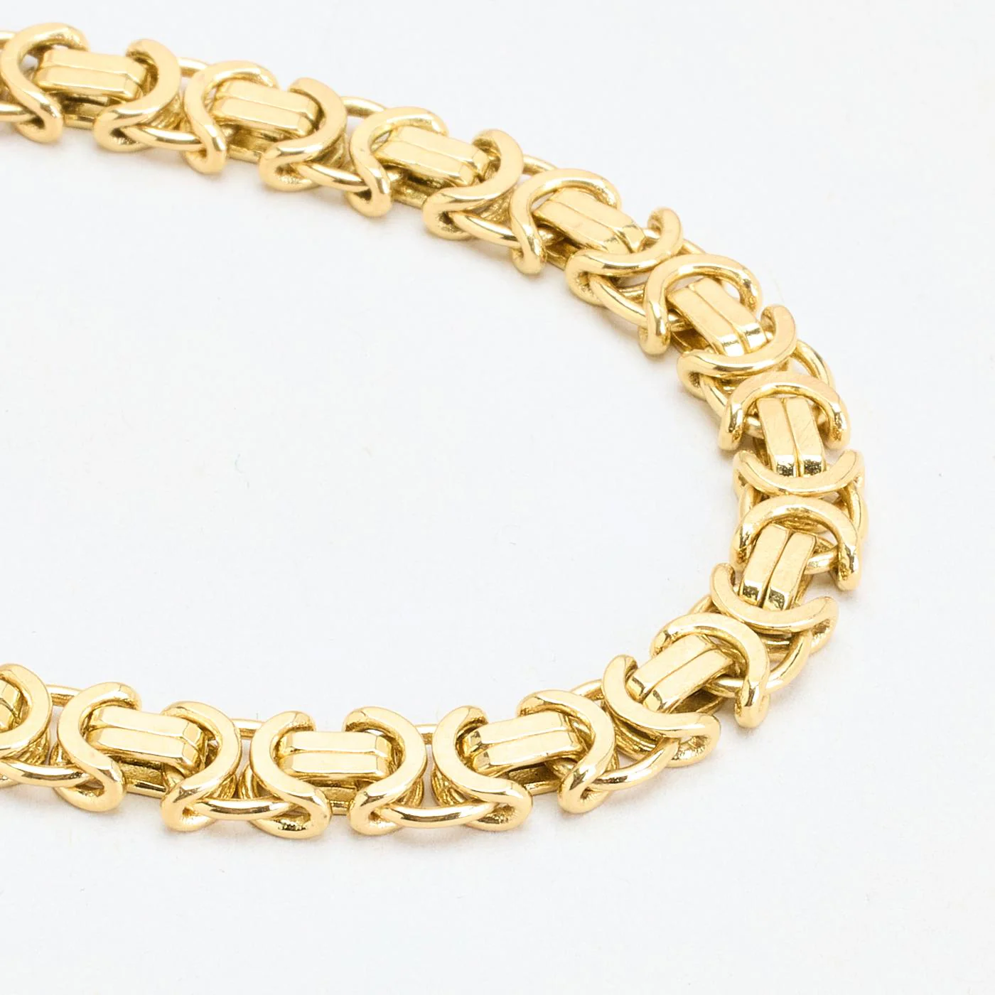 Drottningkedja Armband i 18K guld, 21 cm, 20.2 g - Image 3