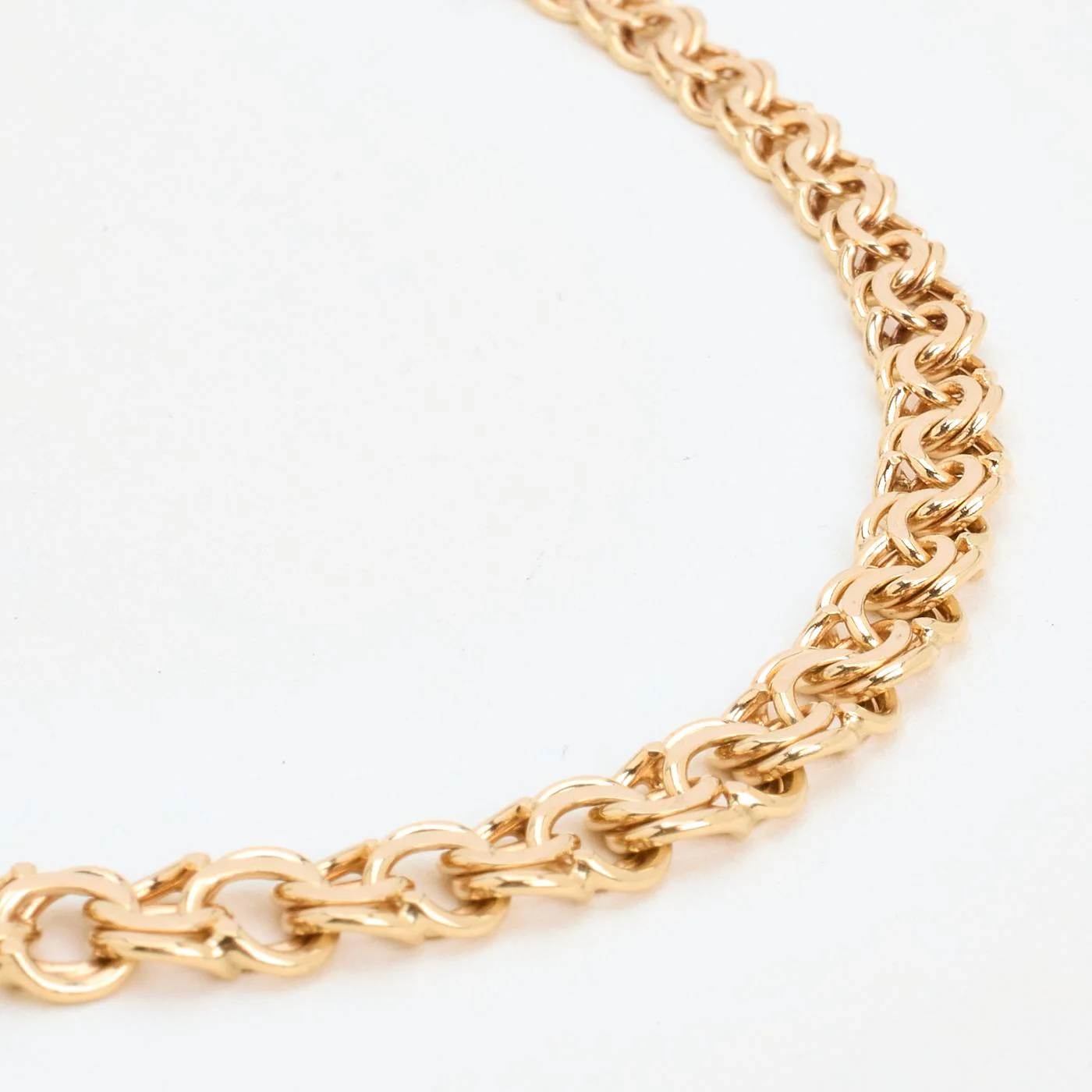Bismarck Halsband i 14K guld, 43.5 cm, 12.8 g - Image 3