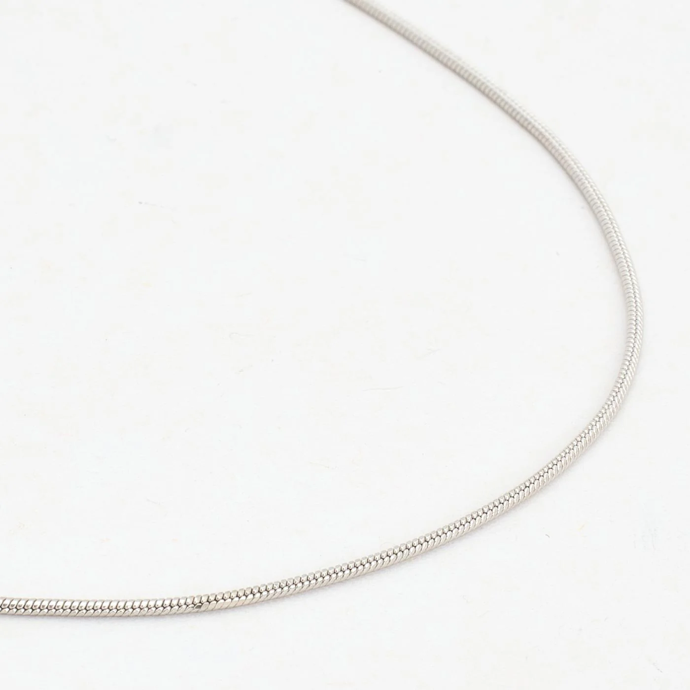 Ormkedja Halsband i 14K vitt guld, 42 cm, 3.1 g - Image 3