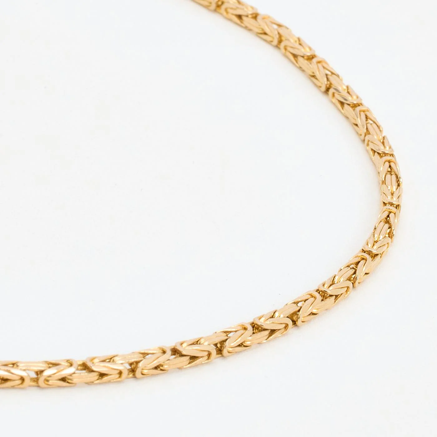 Kejsarlänk Halsband i 14K guld, 47.5 cm, 10.3 g - Image 2