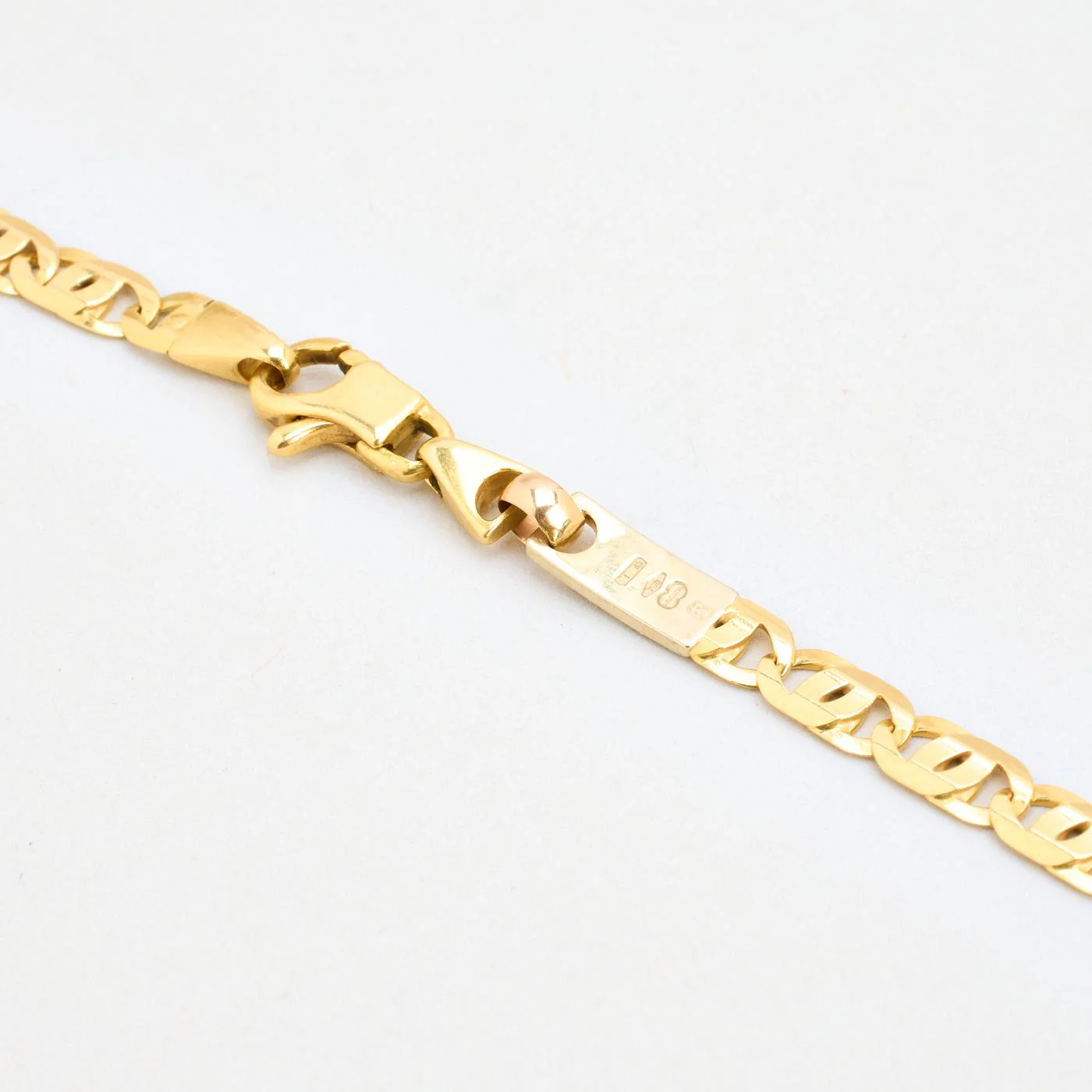 Marinerlänk Halsband i 18K guld, 54 cm, 15.4 g - Image 4