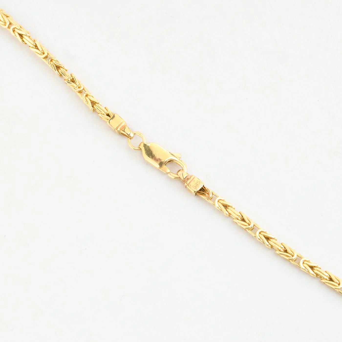 Kejsarlänk Halsband i 14K guld, 49.5 cm, 18.7 g - Image 4