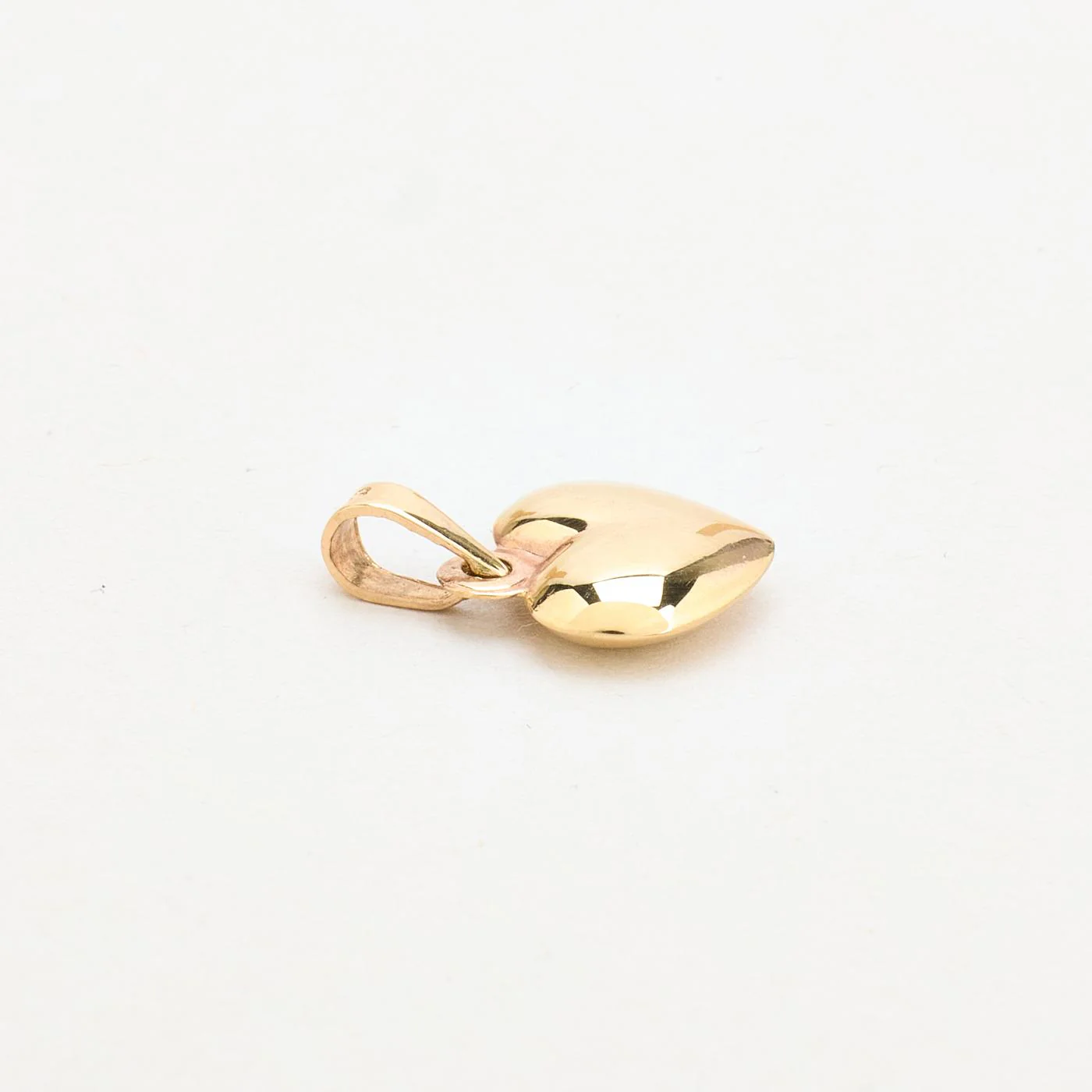 Klassisk Hjärthänge i 8K guld, 1.8 cm, 0.7 g - Image 3