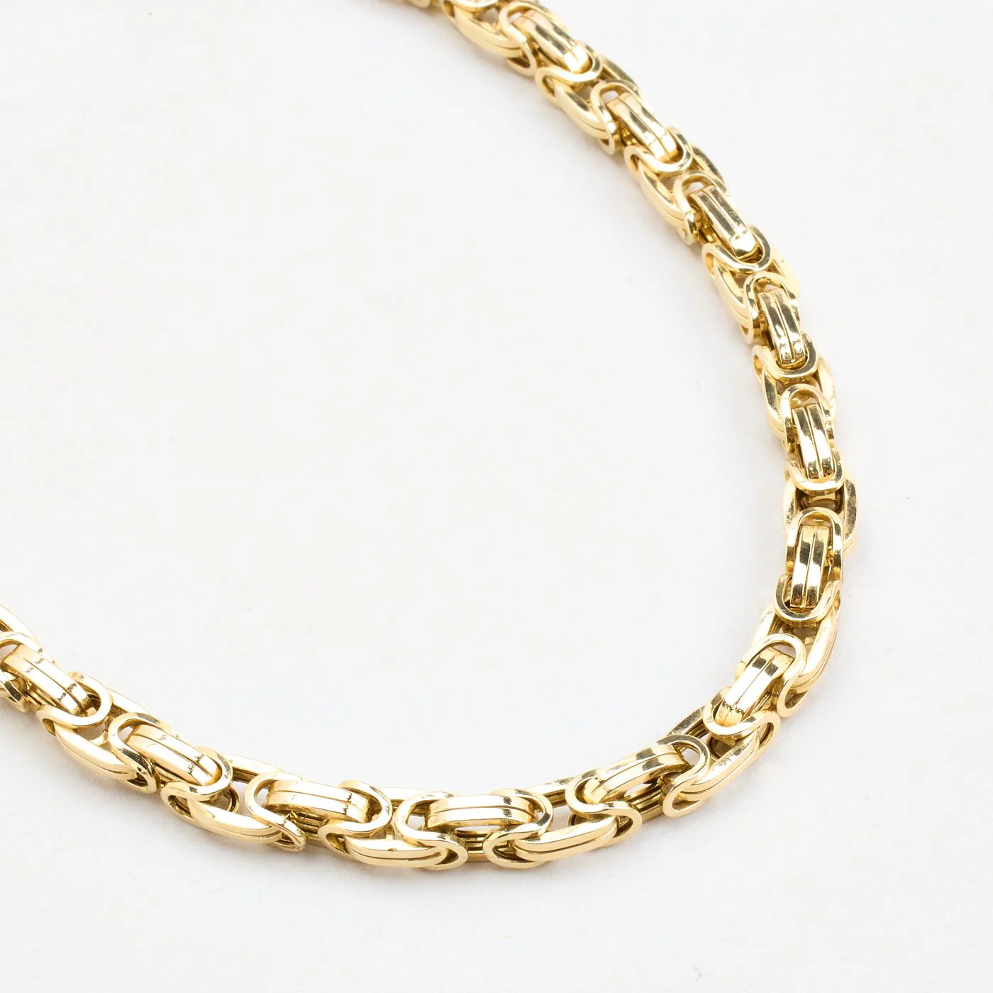 Kejsarlänk Halsband i 14K guld, 60 cm, 33.12 g - Image 3
