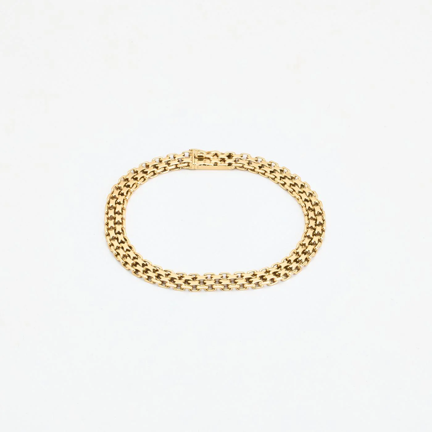 X-länk Armband i 14K guld, 19 cm, 11.8 g - Image 2