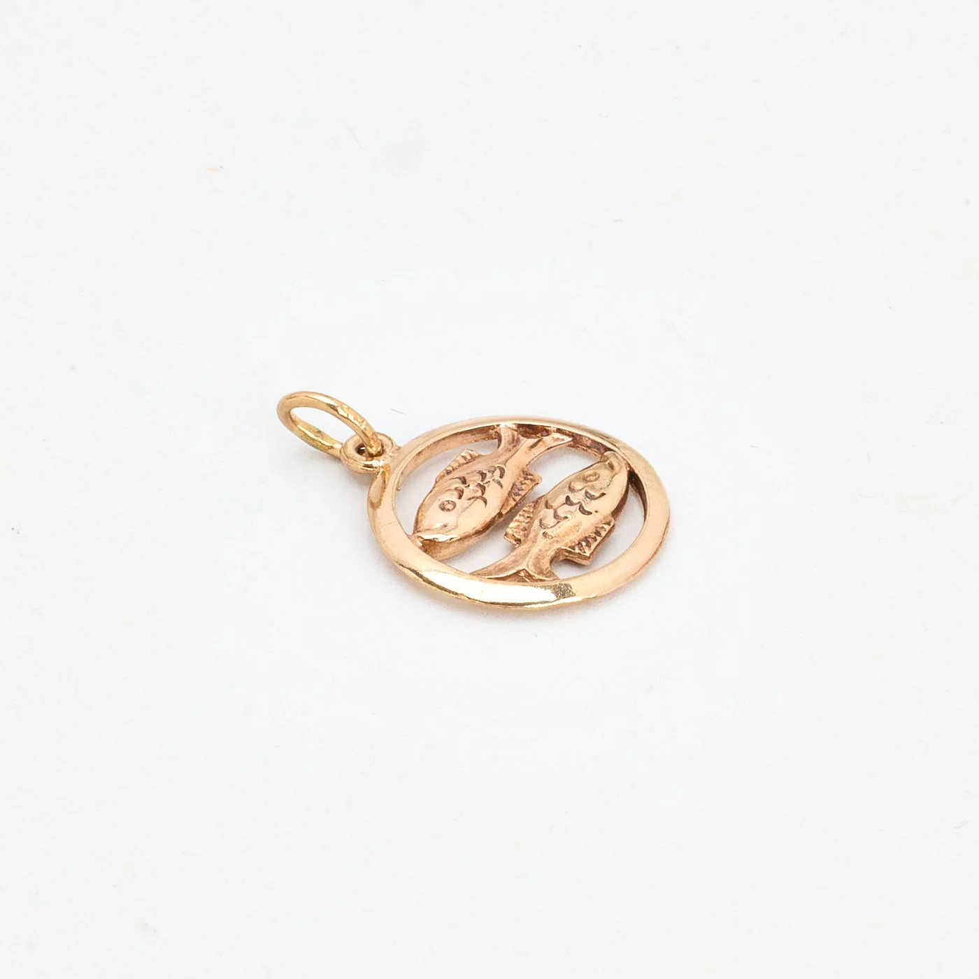 Fisk Hänge i 8K guld, 2.2 cm, 1.59 g - Image 3