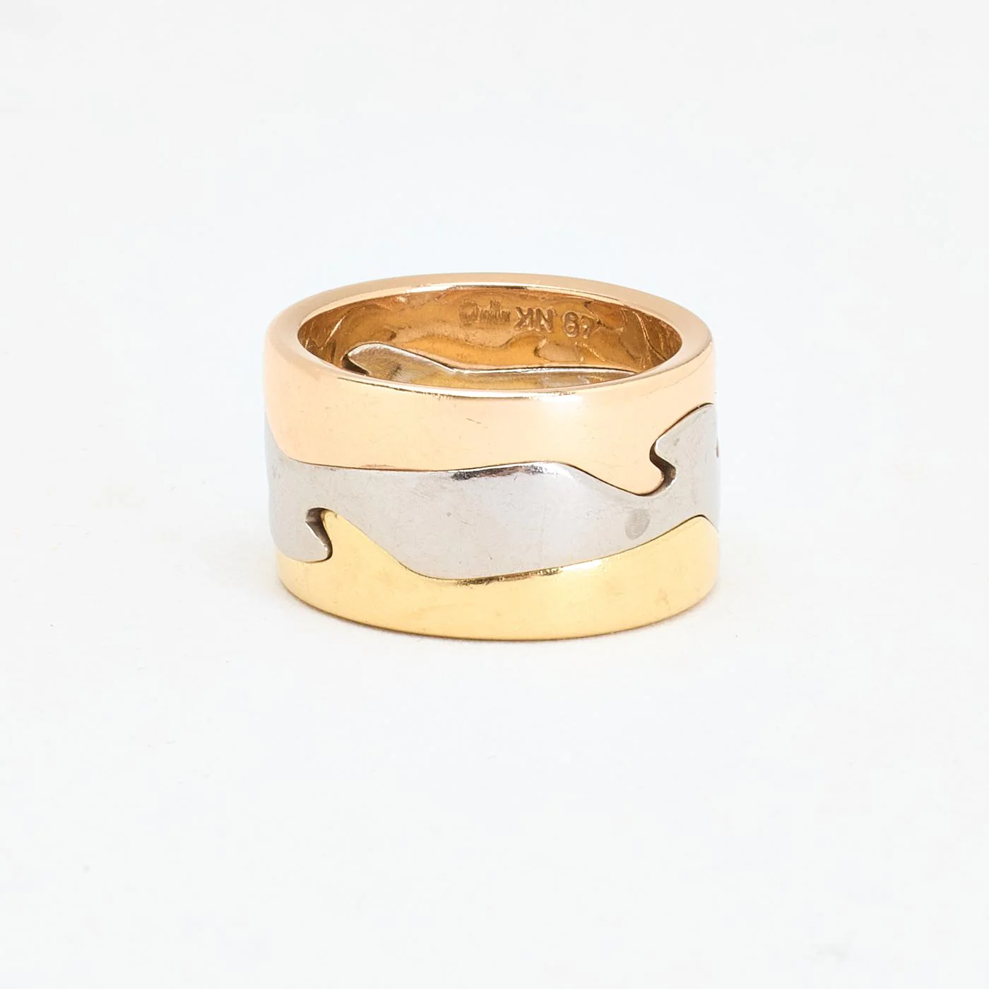 Georg Jensen Fusion band i 18K guld strl. 15.6 / strl. 49 - Image 4