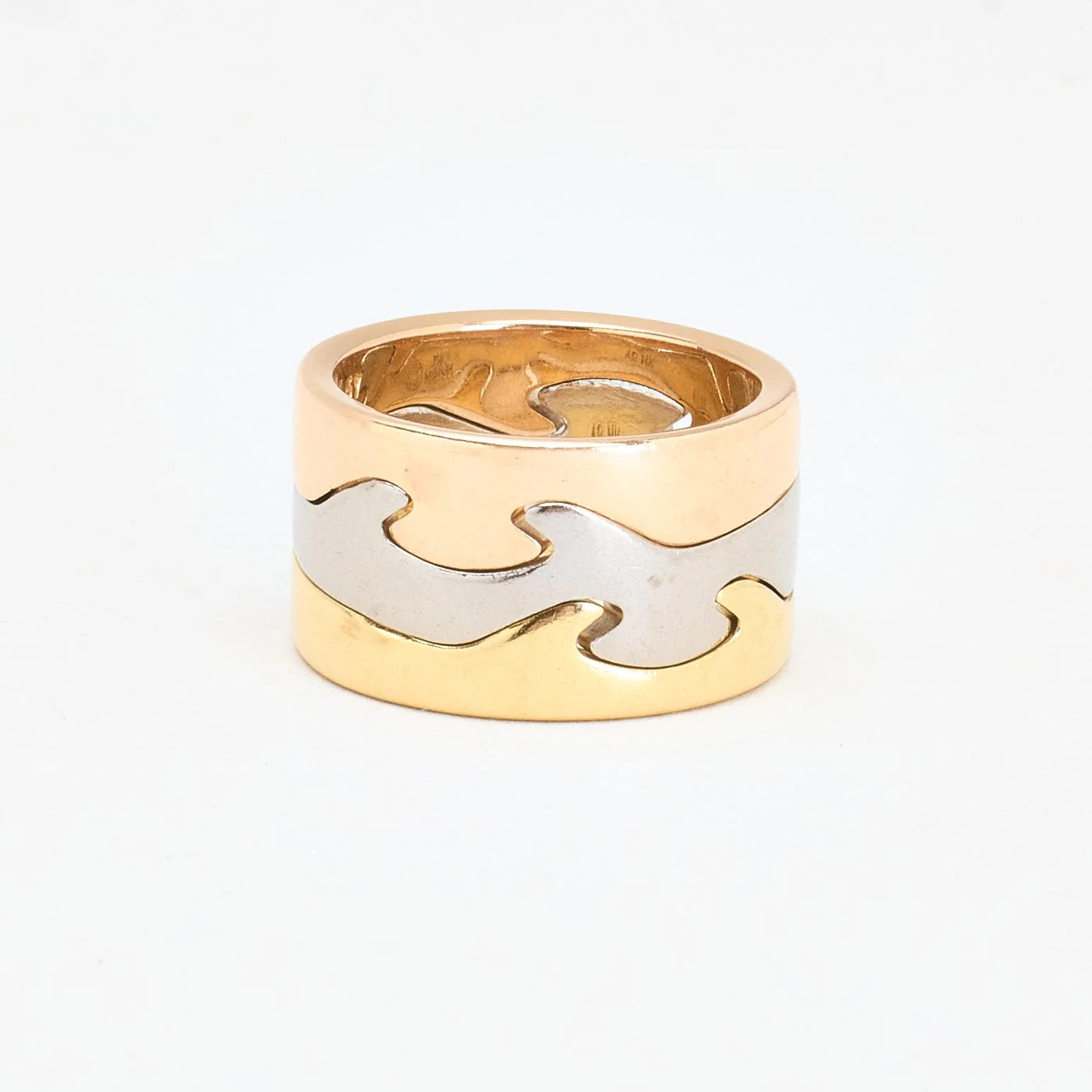 Georg Jensen Fusion band i 18K guld strl. 15.6 / strl. 49 - Image 5