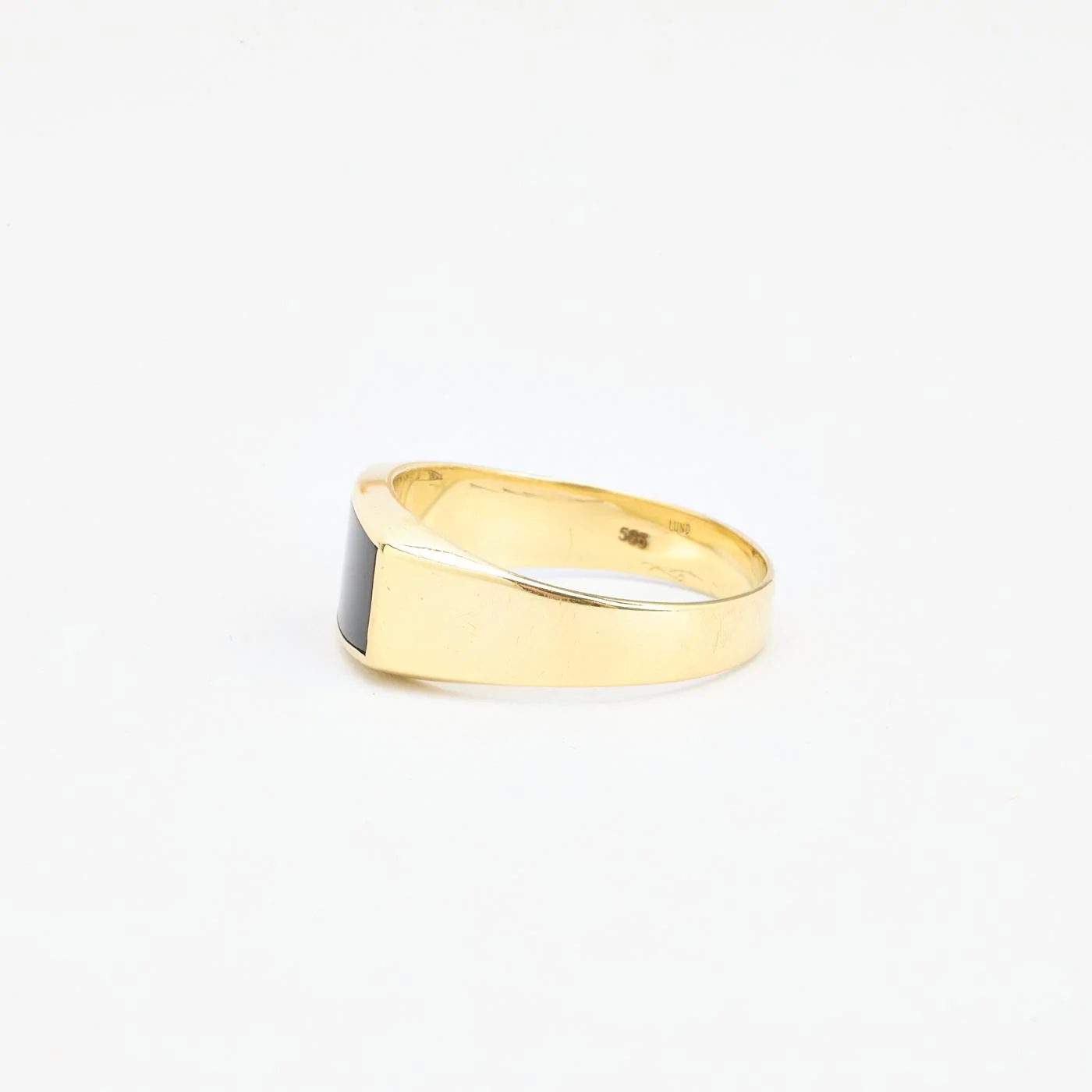 Klackring i 14K guld strl. 21.6 / strl. 68 - Image 4