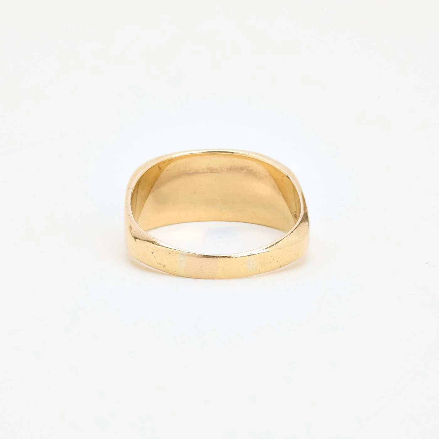Mönstrad klackring i 14K guld strl. 21.3 / strl. 67 - Image 4