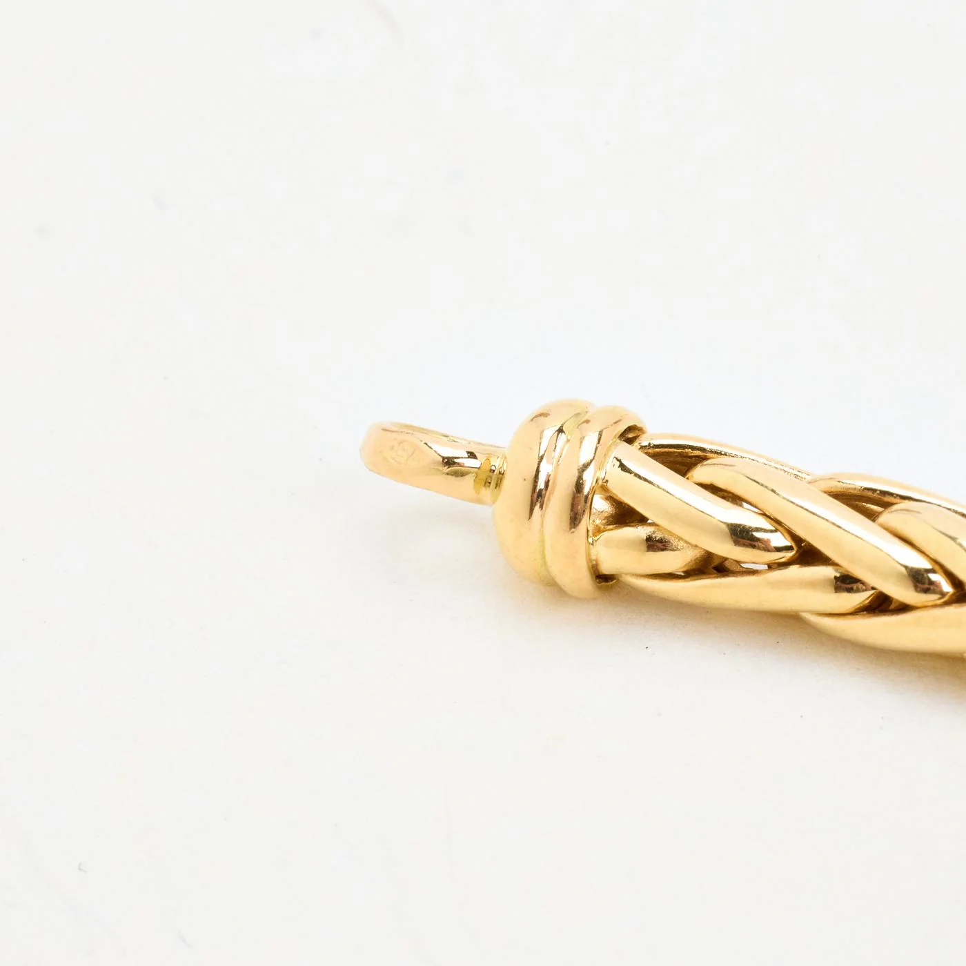 Flätad Armband i 18K guld, 19 cm, 11.04 g - Image 4